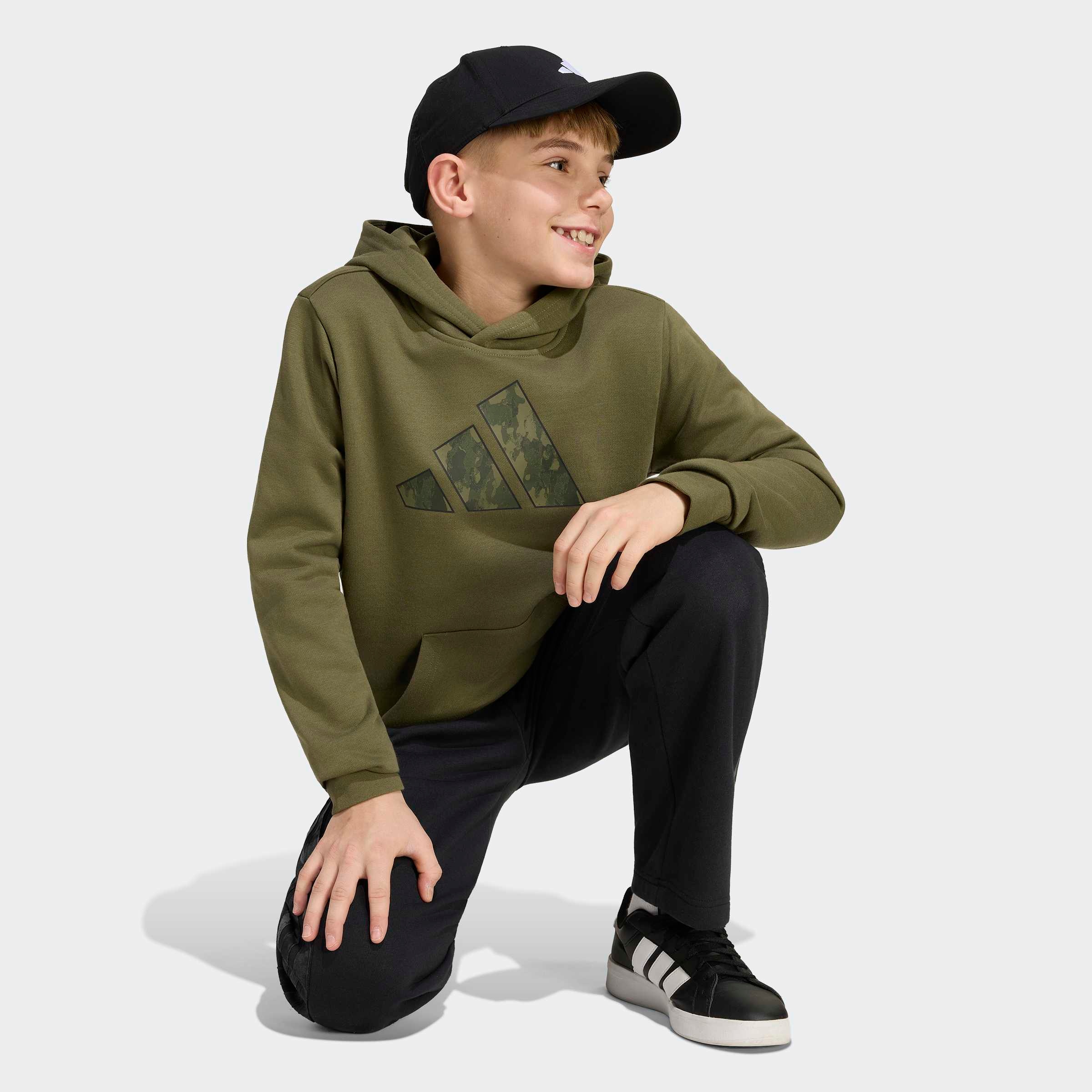 adidas Sportswear Kapuzensweatshirt »J CAMO HD«

