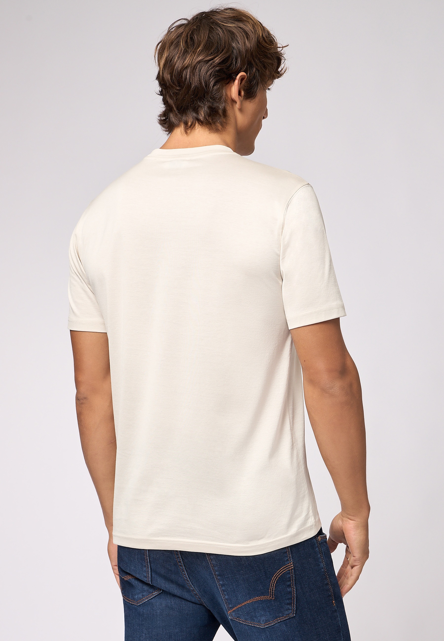 Roy Robson Rundhalsshirt »Basic Shirt«