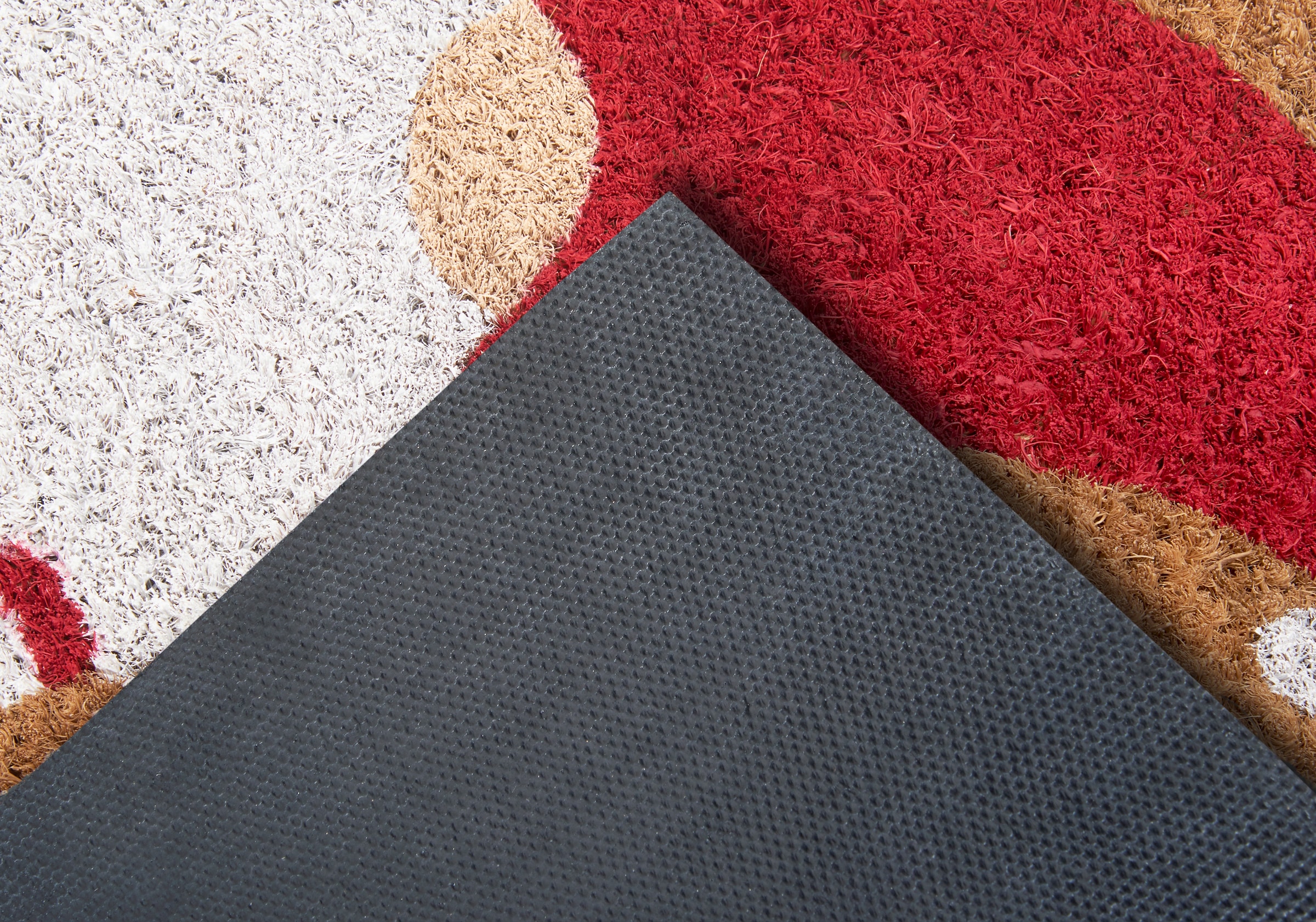 HANSE Home Fußmatte »Mix Mats Kokos Christmas Gnomes, Türmatte«, rechteckig, 15 mm Höhe, Weihnachten, Schmutzfangmatte, Outdoor, Rutschfest, Innen, Kokosmatte