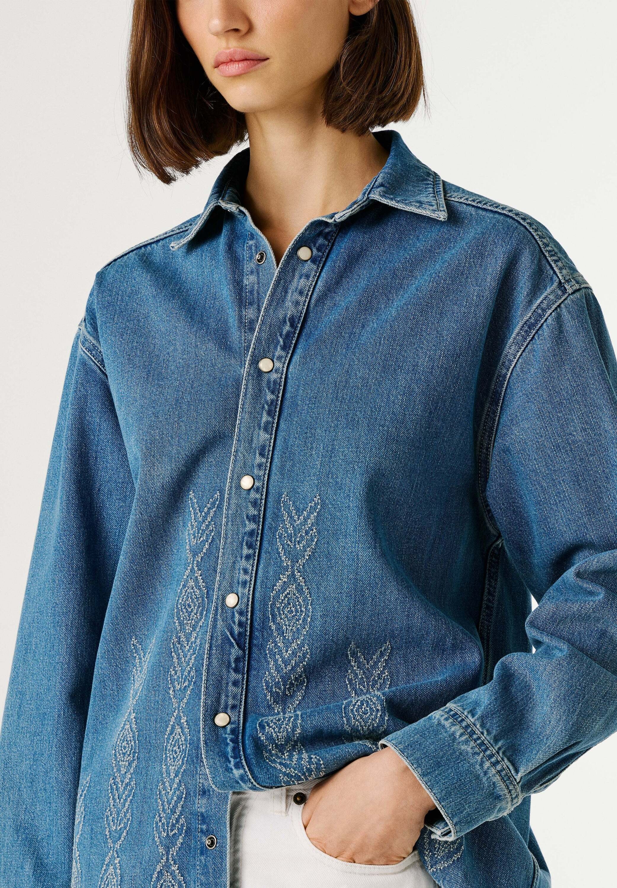 Pepe Jeans Funktionsshirt »shirt ELLEN IKAT«