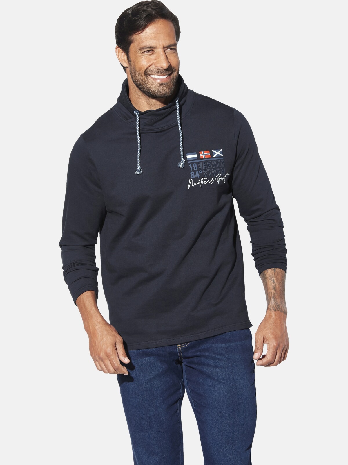 Jan Vanderstorm Sweatshirt "Doppelpack Sweatshirt LARSVIK" günstig online kaufen