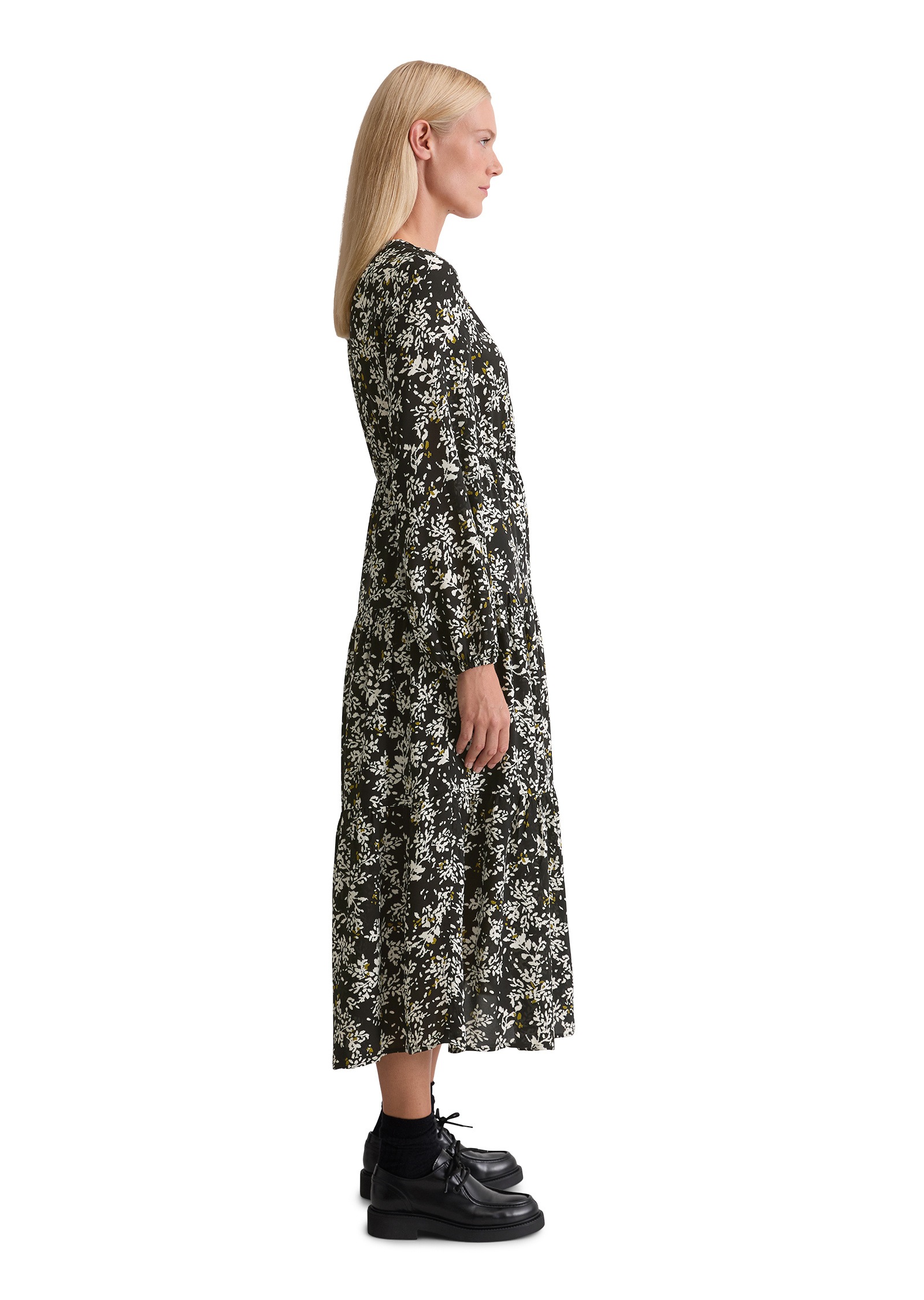 Marc OPolo Druckkleid "aus Cupro-Viskose-Mix" günstig online kaufen