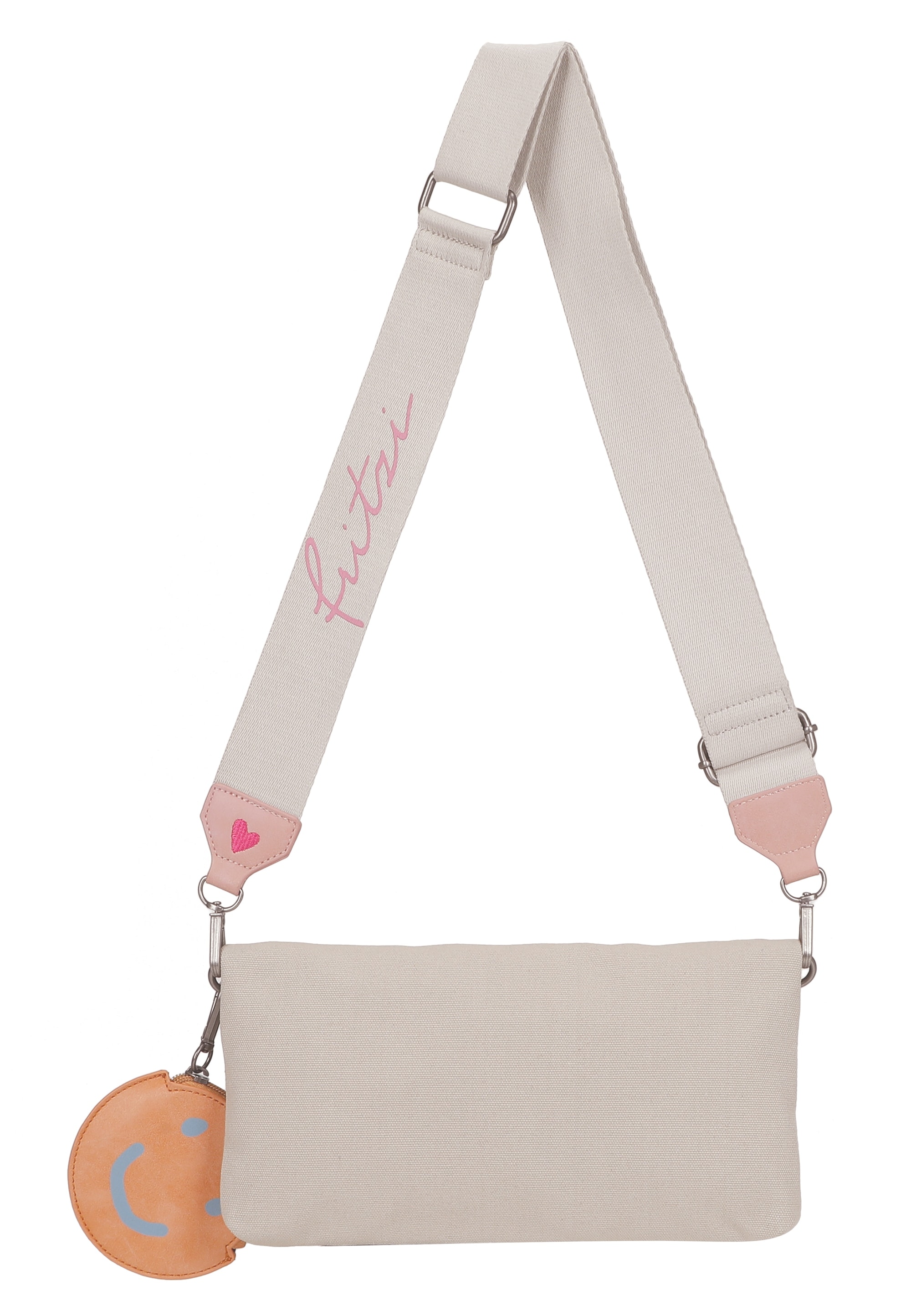 Fritzi aus Preußen Schultertasche »Ronja Cross Limited Ebro Fun«, mit abnehmbarem Pocketanhänger