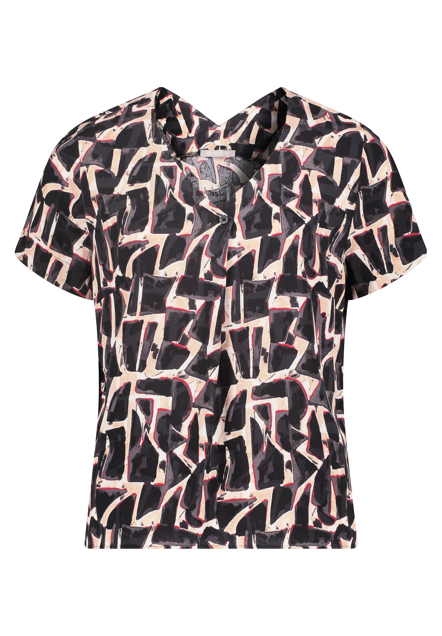 Betty&Co Schlupfbluse »Betty & Co Damen Schlupfbluse mit Print«
