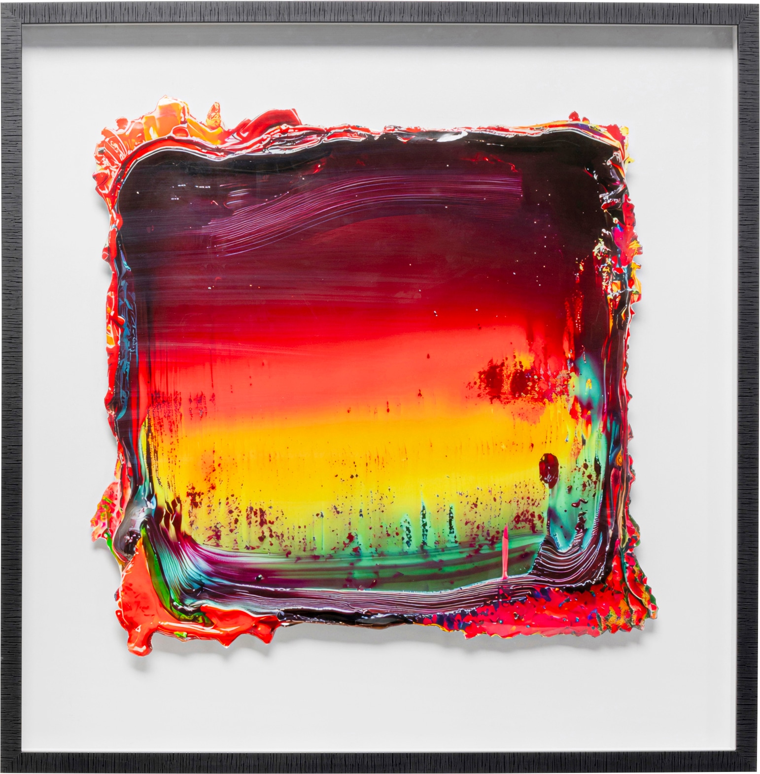 Kare Design Bild mit Rahmen "Gerahmtes Bild Art Pace 90x90cm" 1