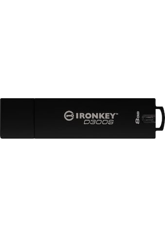 Kingston USB-Stick »IRONKEY D300S 8GB« (USB 3.1...