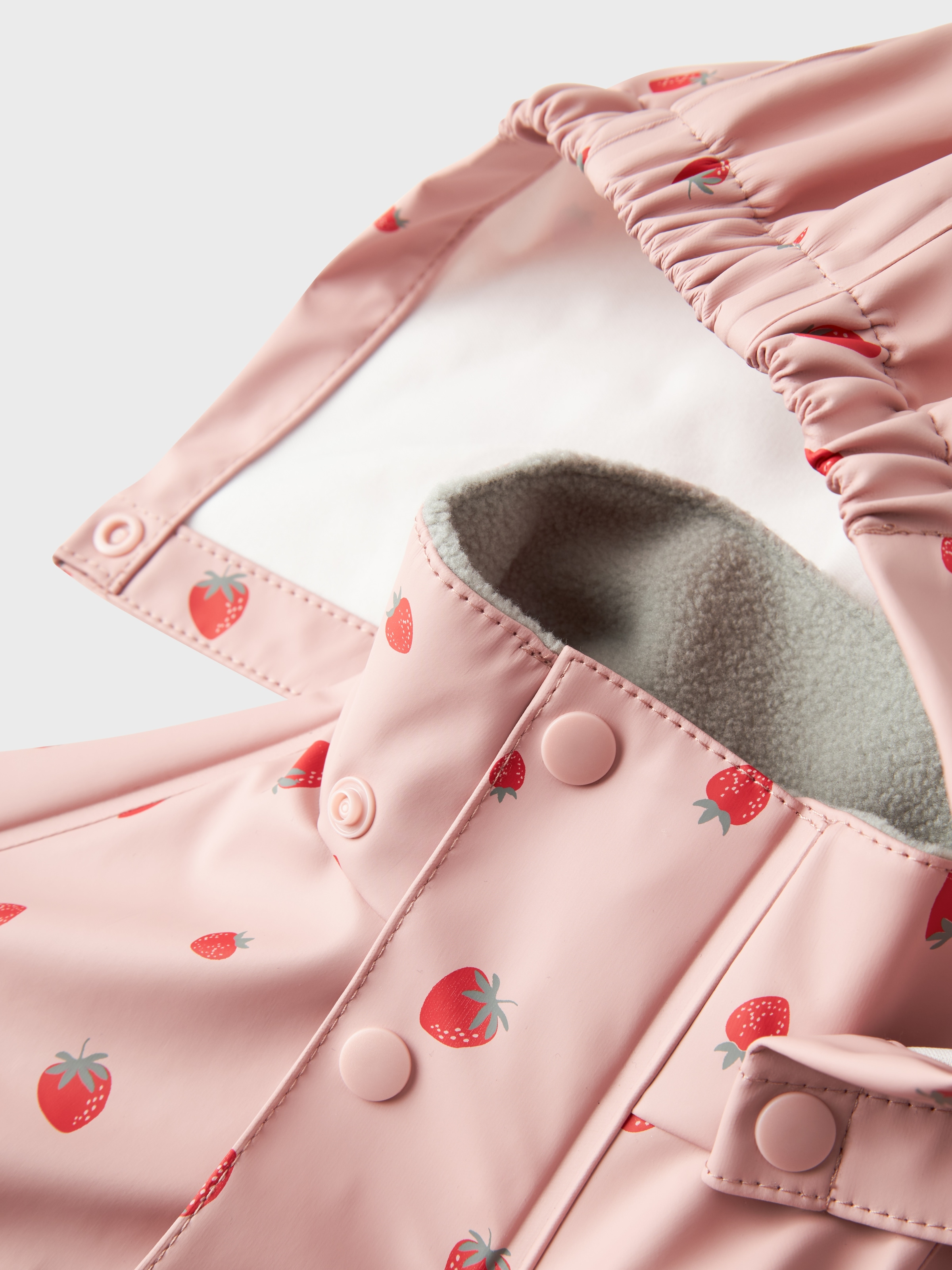 Name It Regenjacke »NMFDRY10 RAIN SET AOP FO« Set,  mit Kapuze mit passender Hose