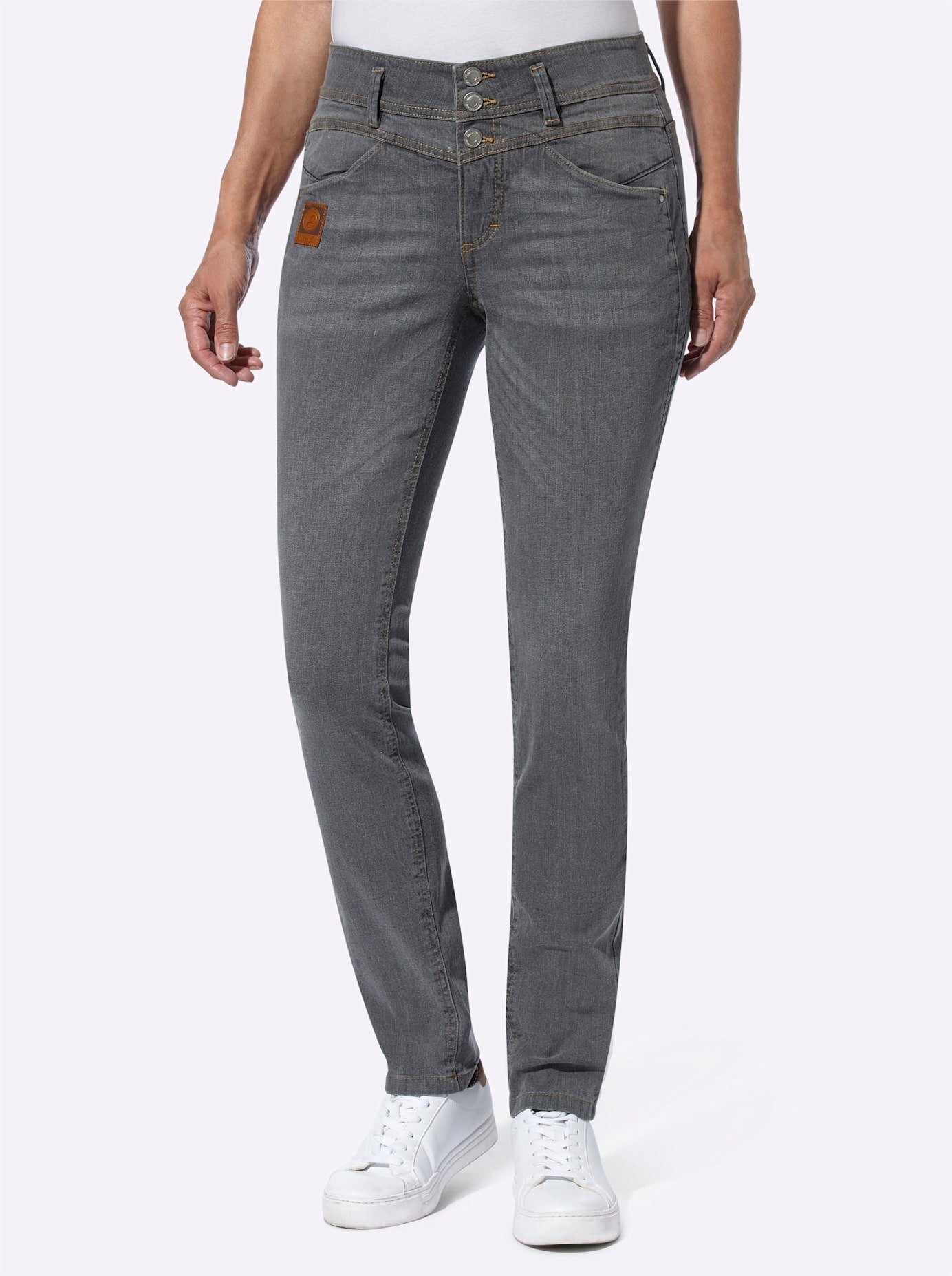 Casual Looks Bequeme Jeans, (1 tlg.)