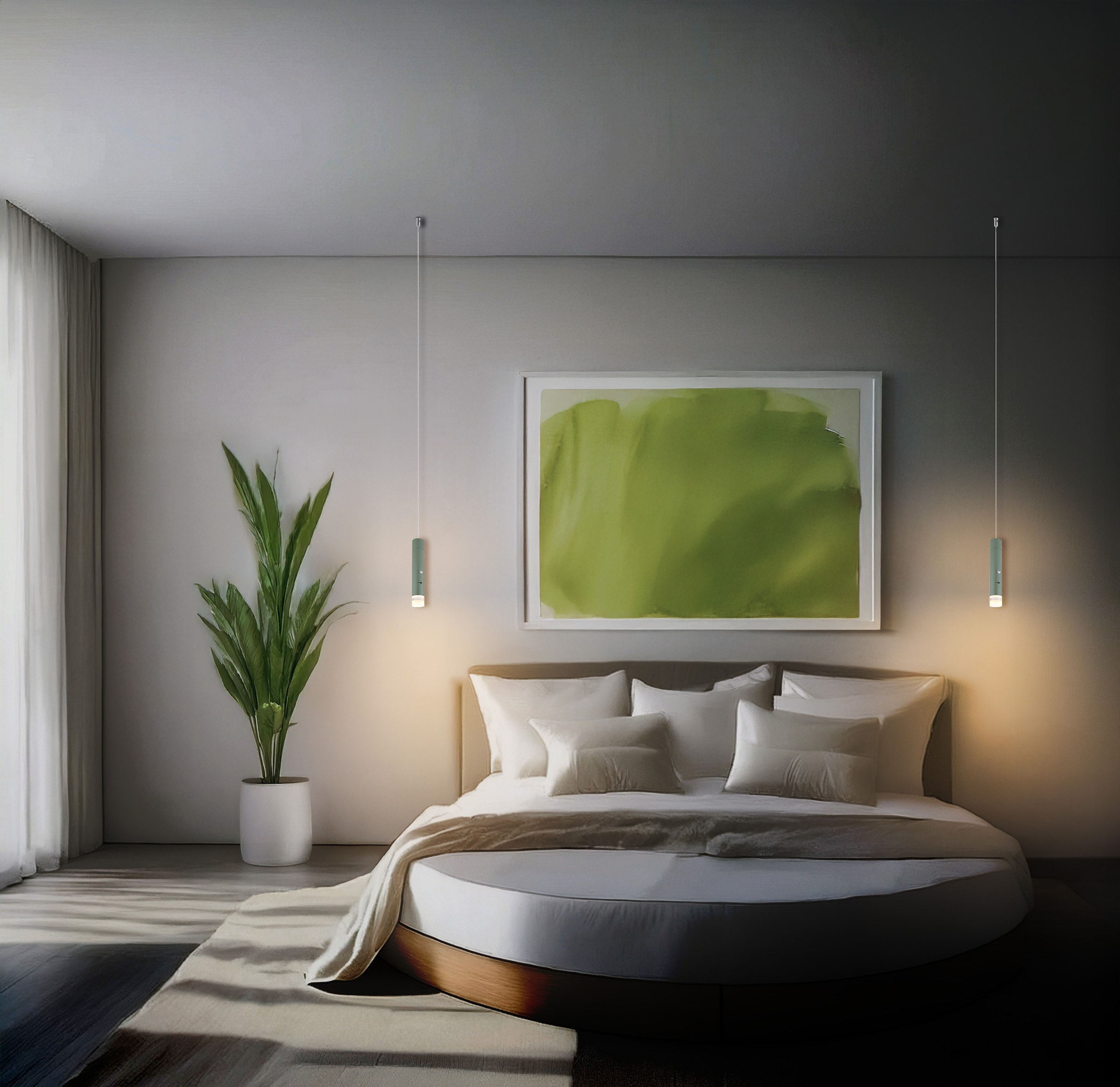 GLOBO LIGHTING Hängeleuchte »PELO« LED-Modul 1 Stk. Warmweiß Hängelampe Esszimmer-Leuchte Esstischleuchte Wohnzimmer