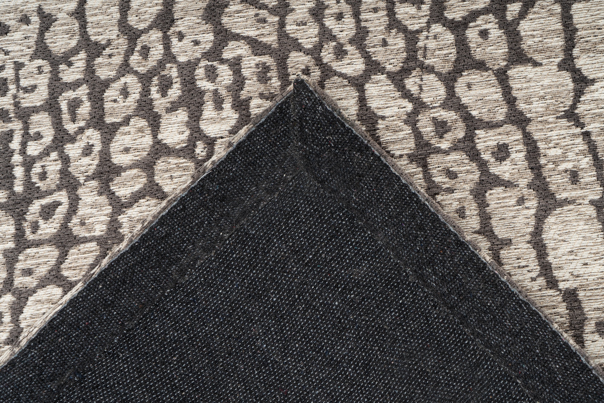 Teppich KAYOOM "Davis 325", grau, B:160cm H:12mm L:230cm, Polyester, Teppiche, Teppich, edles Design, pflegeleicht, neutrale Farben 3