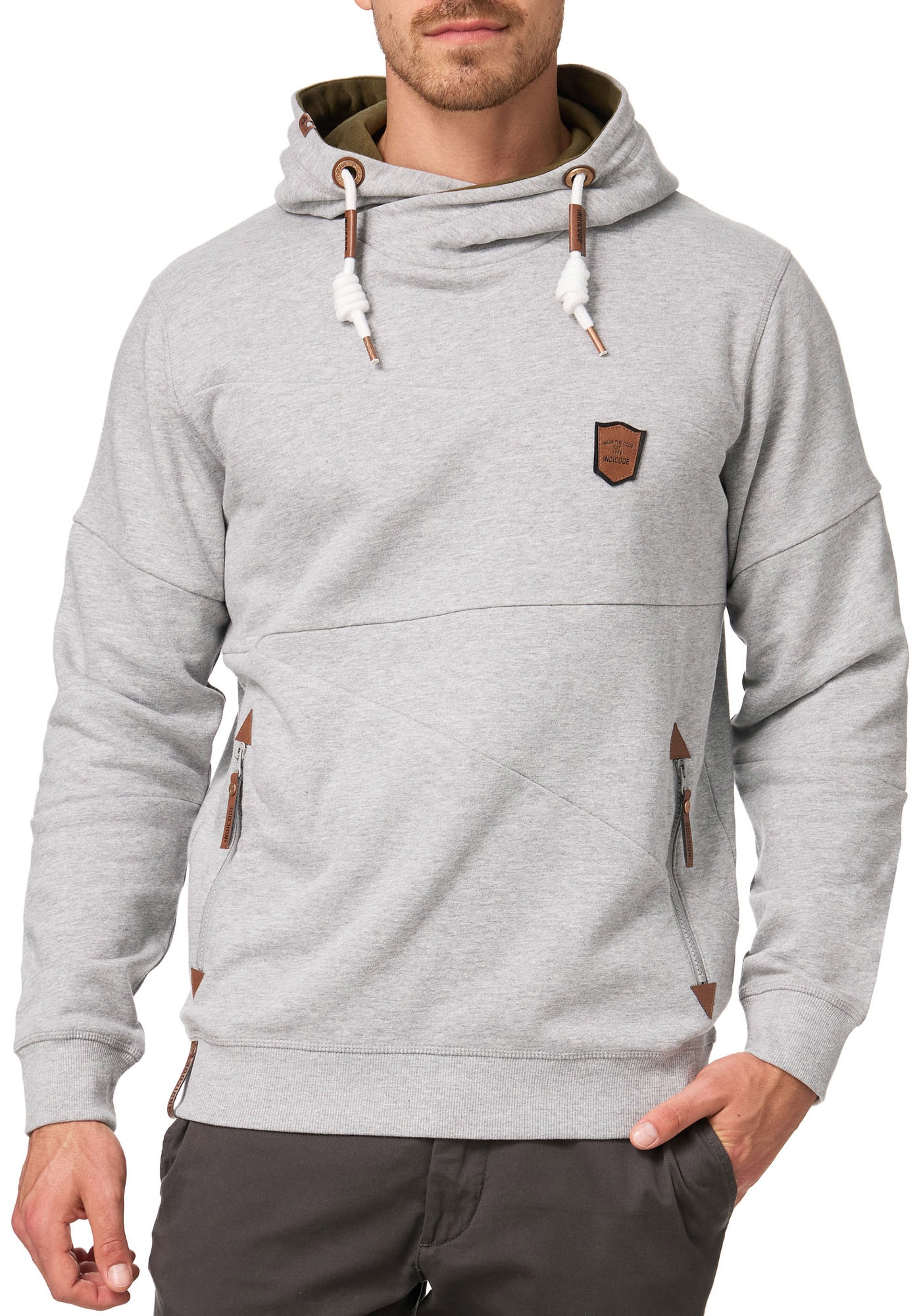 Indicode Kapuzensweatshirt "INAix" günstig online kaufen