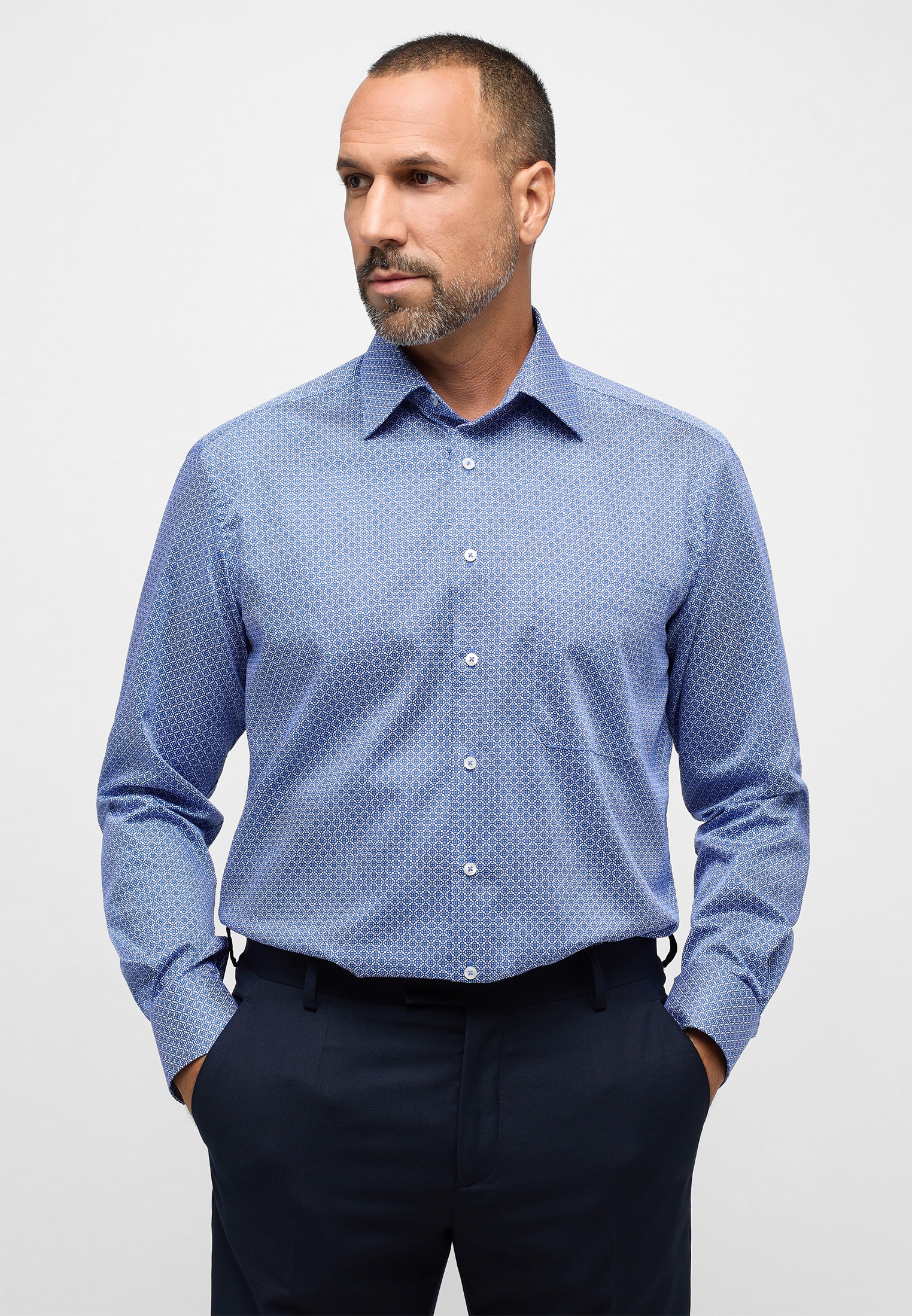 Eterna Langarmhemd "COMFORT FIT" günstig online kaufen