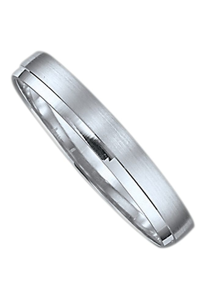 Trauring FIRETTI "Schmuck Geschenk Gold 375 Hochzeit Ehering Trauring "LIEBE" Gr. 20, weiß (weißgoldfarben), Fingerringe, Damen, 20, ohne Brillant, Weißgold 375, 3,5mm, Trauring, Made in Germany, wahlweise mit oder ohne Brillant