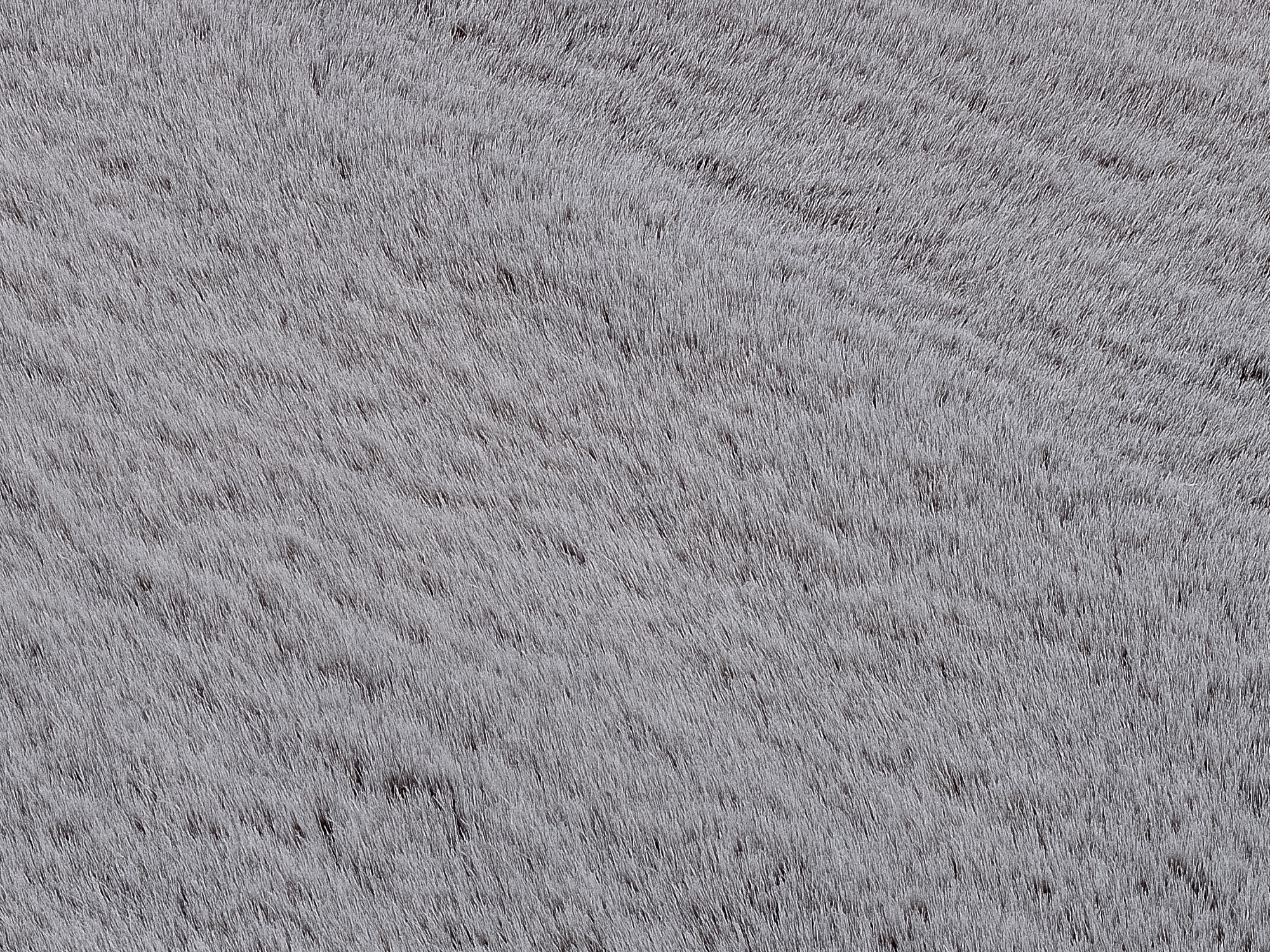 OCI DIE TEPPICHMARKE Teppich »ALISSA«, rund, 38 mm Höhe, Kuschelig weicher Flor, Kaninchen Fell Haptik, getuftet