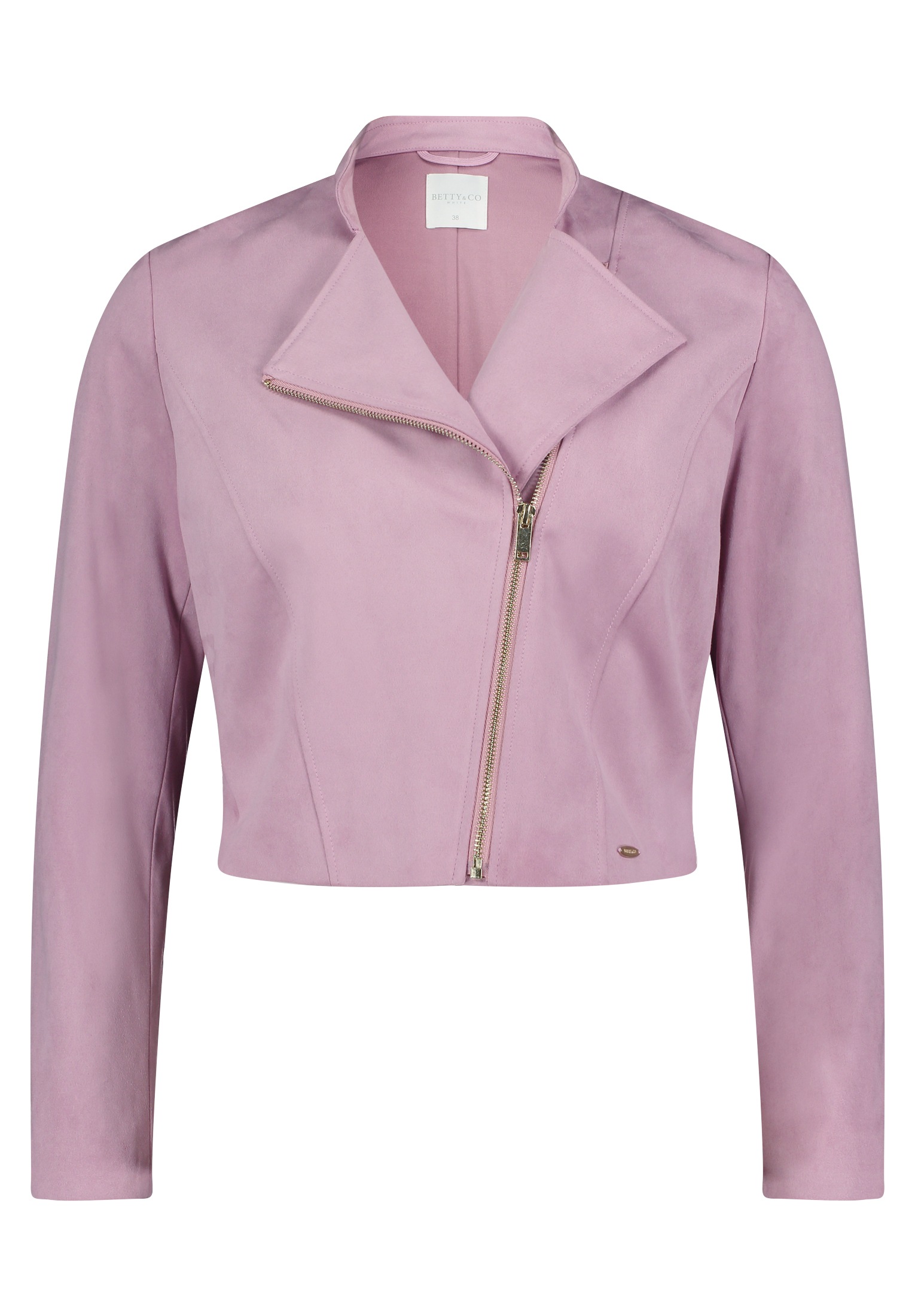 Betty&Co Jackenblazer »Betty & Co Bolero-Jacke mit Stehkragen«, Material