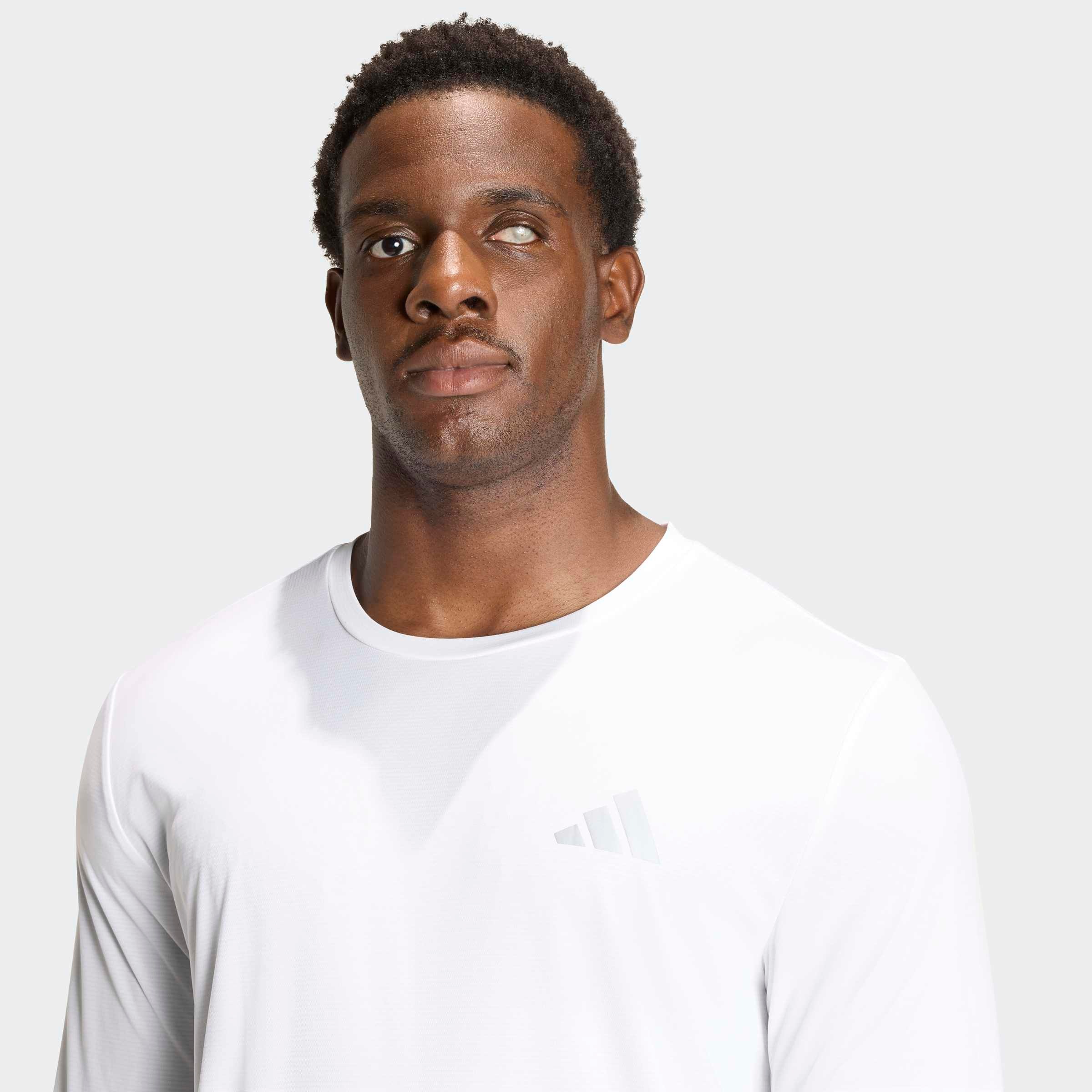 Thumbnail - adidas Performance Laufshirt "Run Ess LS M" für Erwachsene, sportlicher Stil, aus Polyester