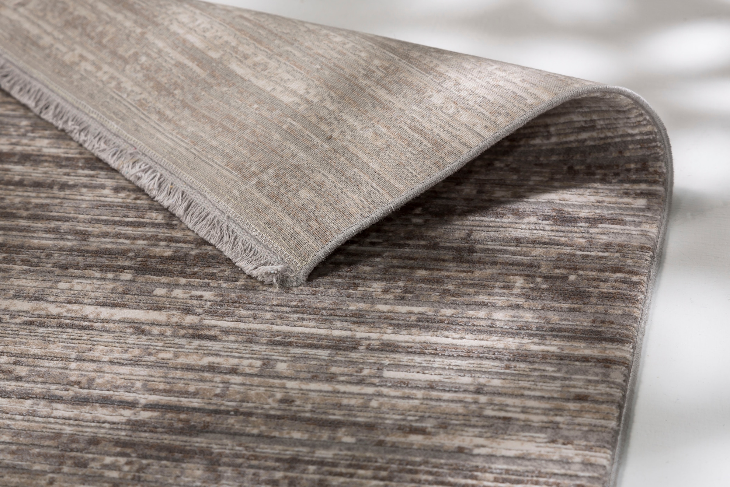 ASTRA Teppich »Gravina 225«, rechteckig, 7 mm Höhe, eleganter seidiger Flor, Viskoseteppich, Hoch-Tief-Struktur