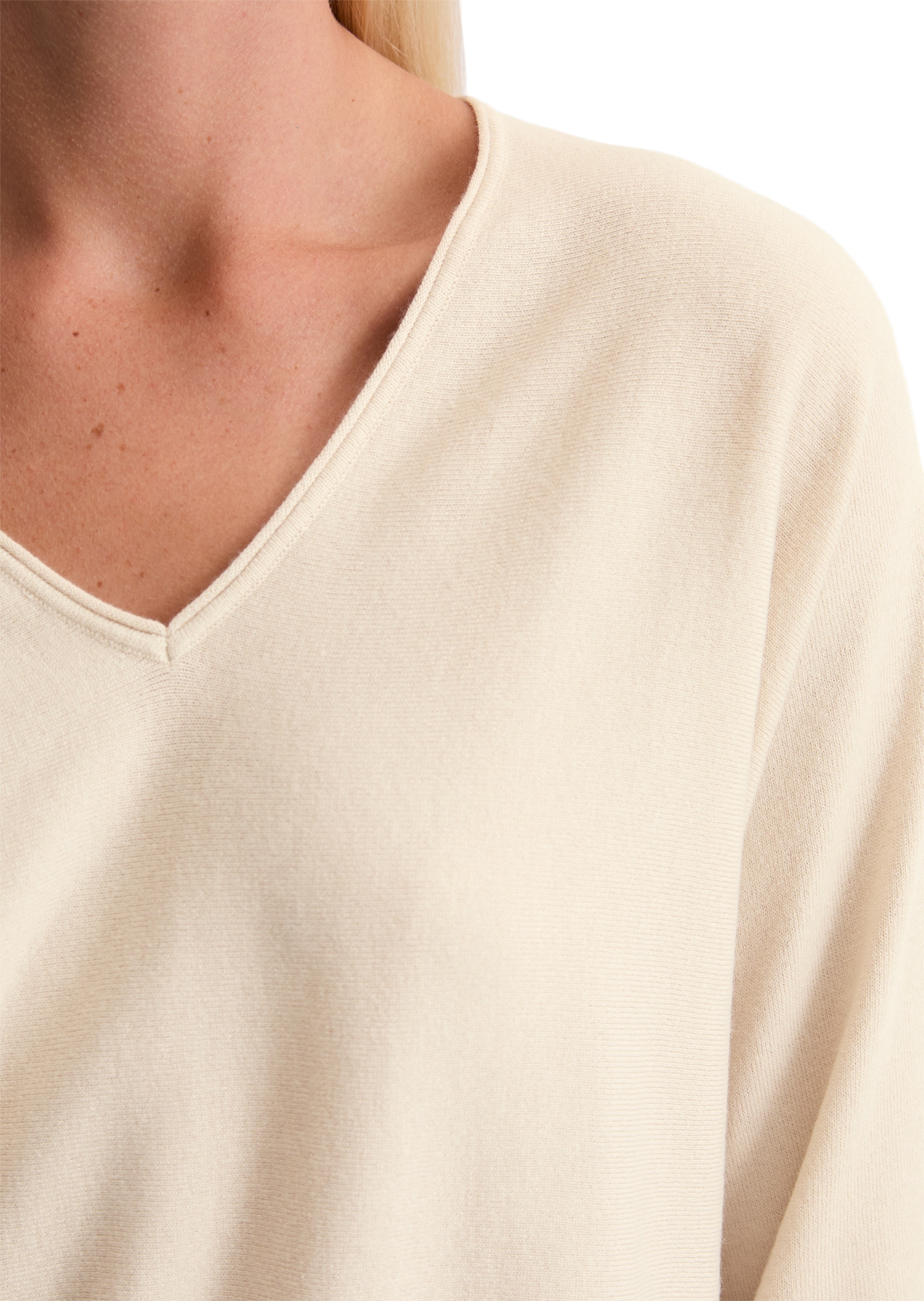 Marc O'Polo Strickpullover »aus weichem Schurwolle-Viskose-Mix«
