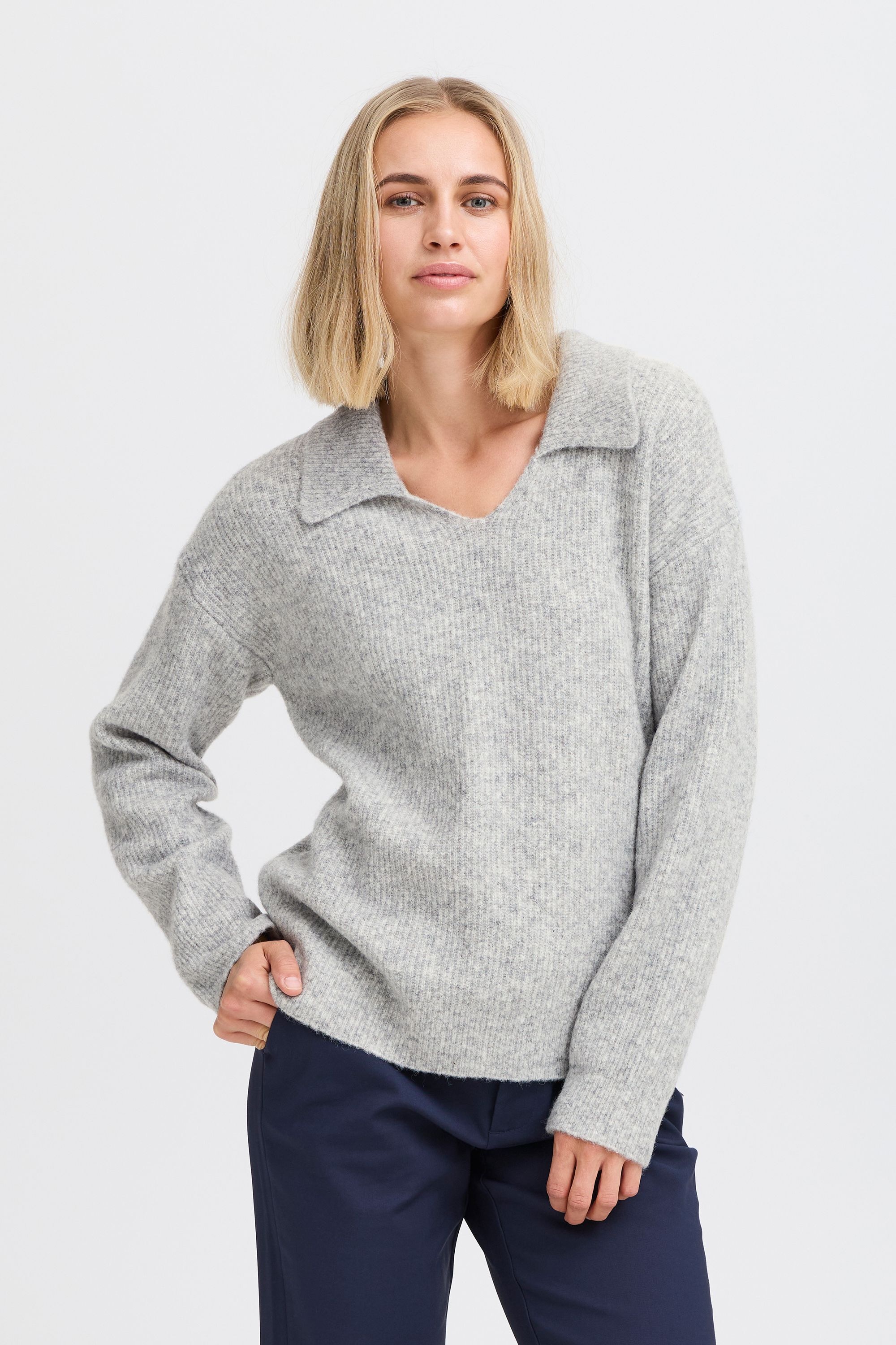 Pulz Jeans Strickpullover »Strickpullover PZASTRA V-Neck Pullover«