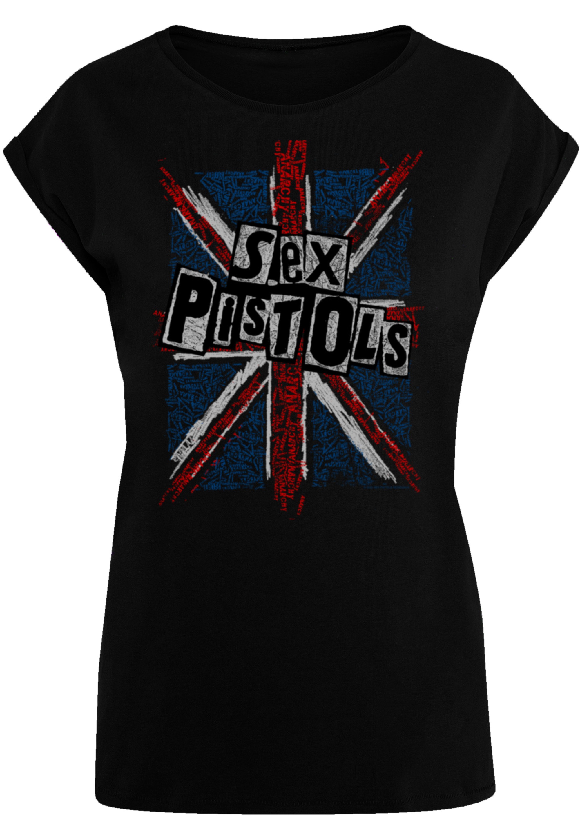 F4NT4STIC T-Shirt »Sex Pistols Anarchy Flag«, Premium Qualität