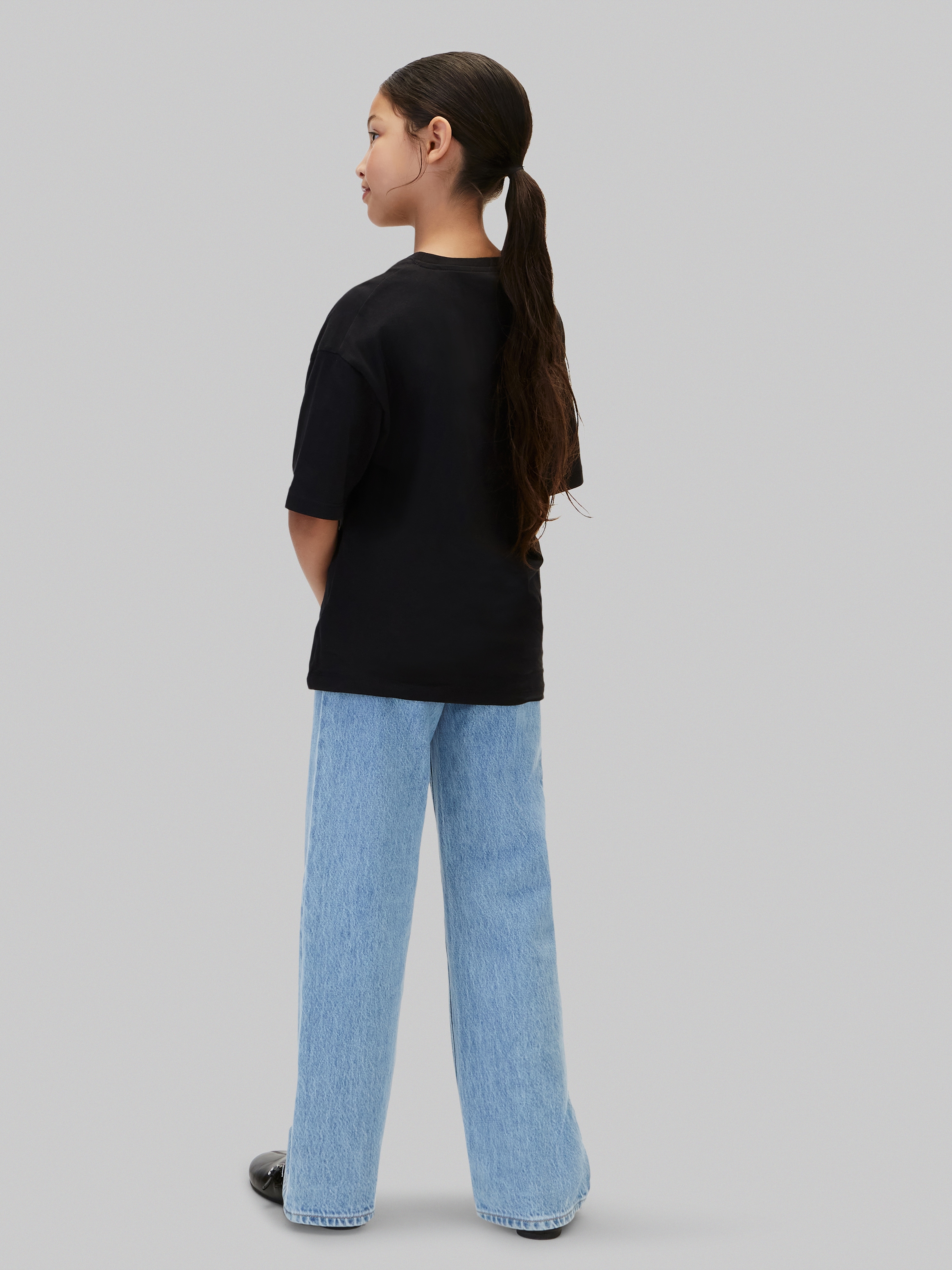 Calvin Klein Jeans T-Shirt Reine Baumwolle, Regular Fit, Logoschriftzug am Ausschnitt