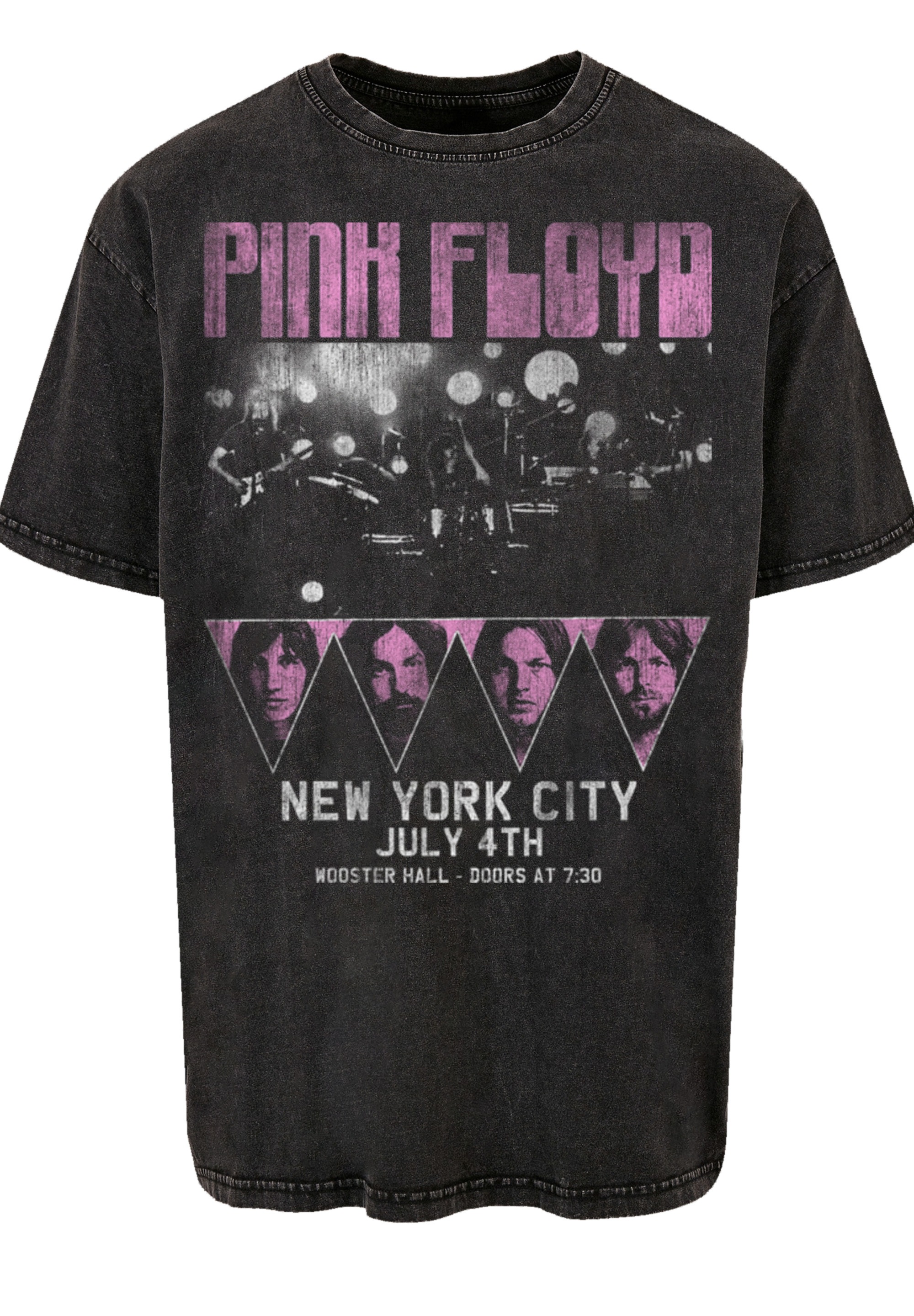 F4NT4STIC T-Shirt »Pink Floyd Oversize T-Shirt«, Print