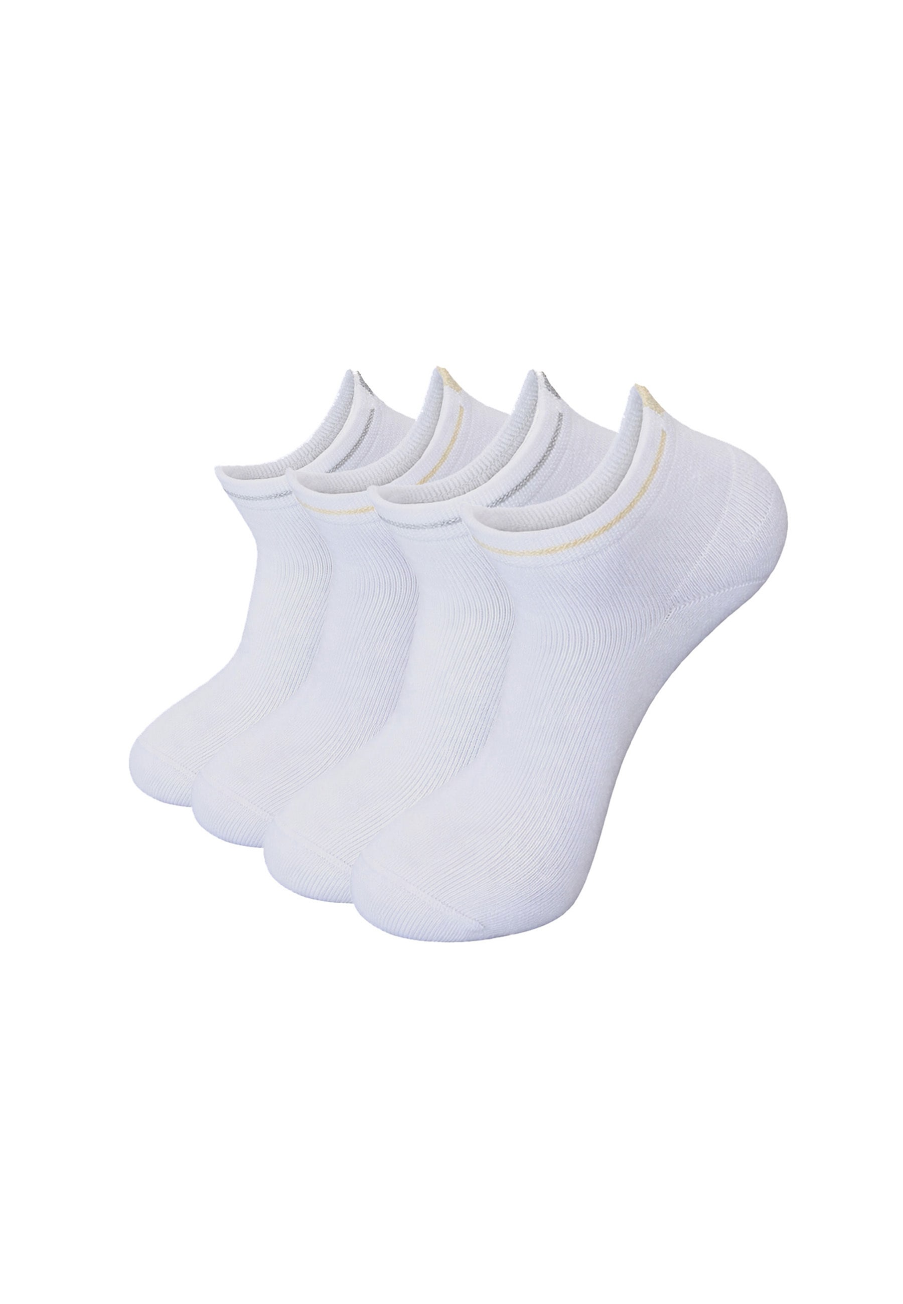 Tamaris Kurzsocken "4er Pack" 4er Pack, gekämmte Baumwolle für weiches Tragegefühl