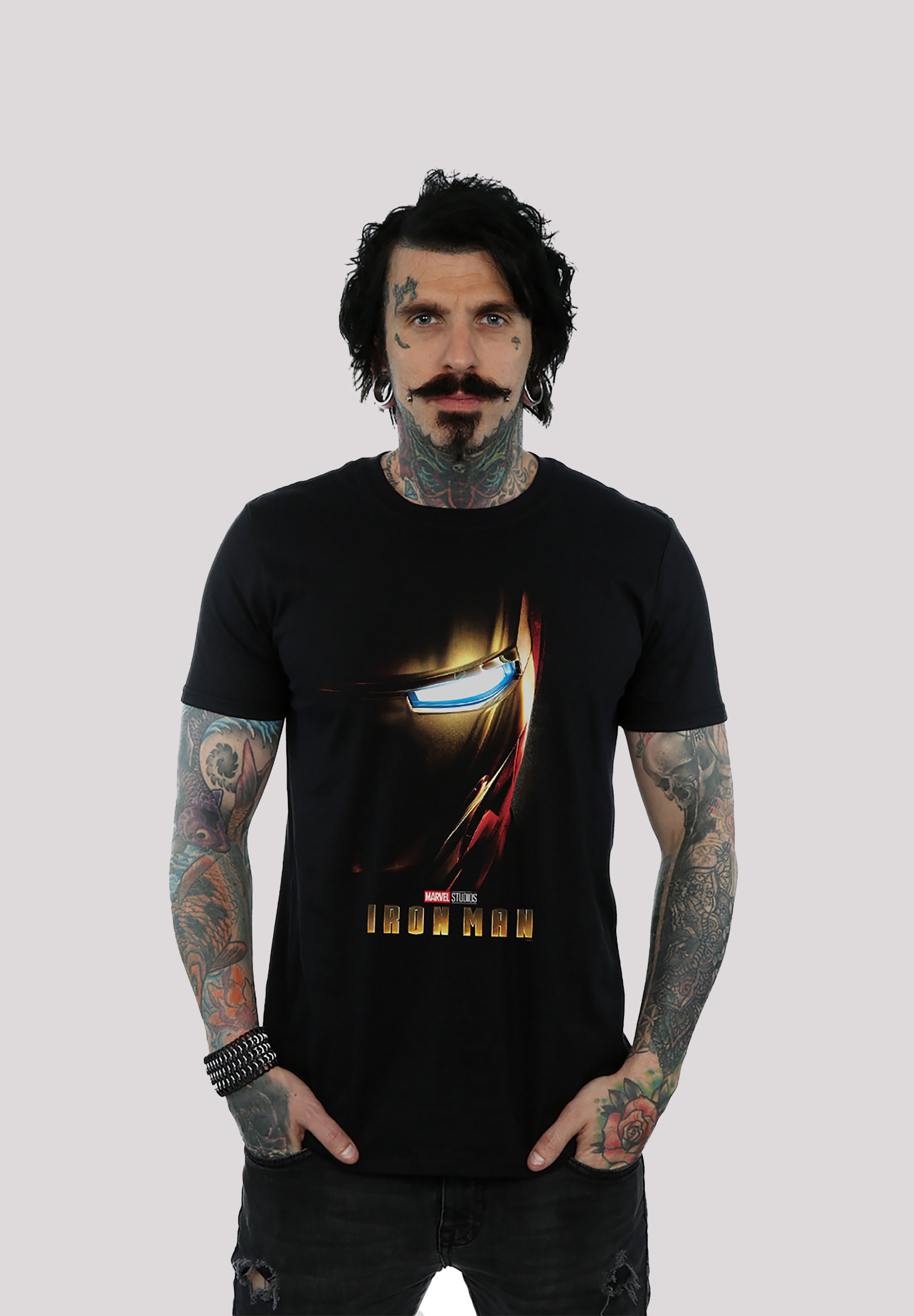 T-Shirt »Marvel Studios Iron Man Poster«, Print