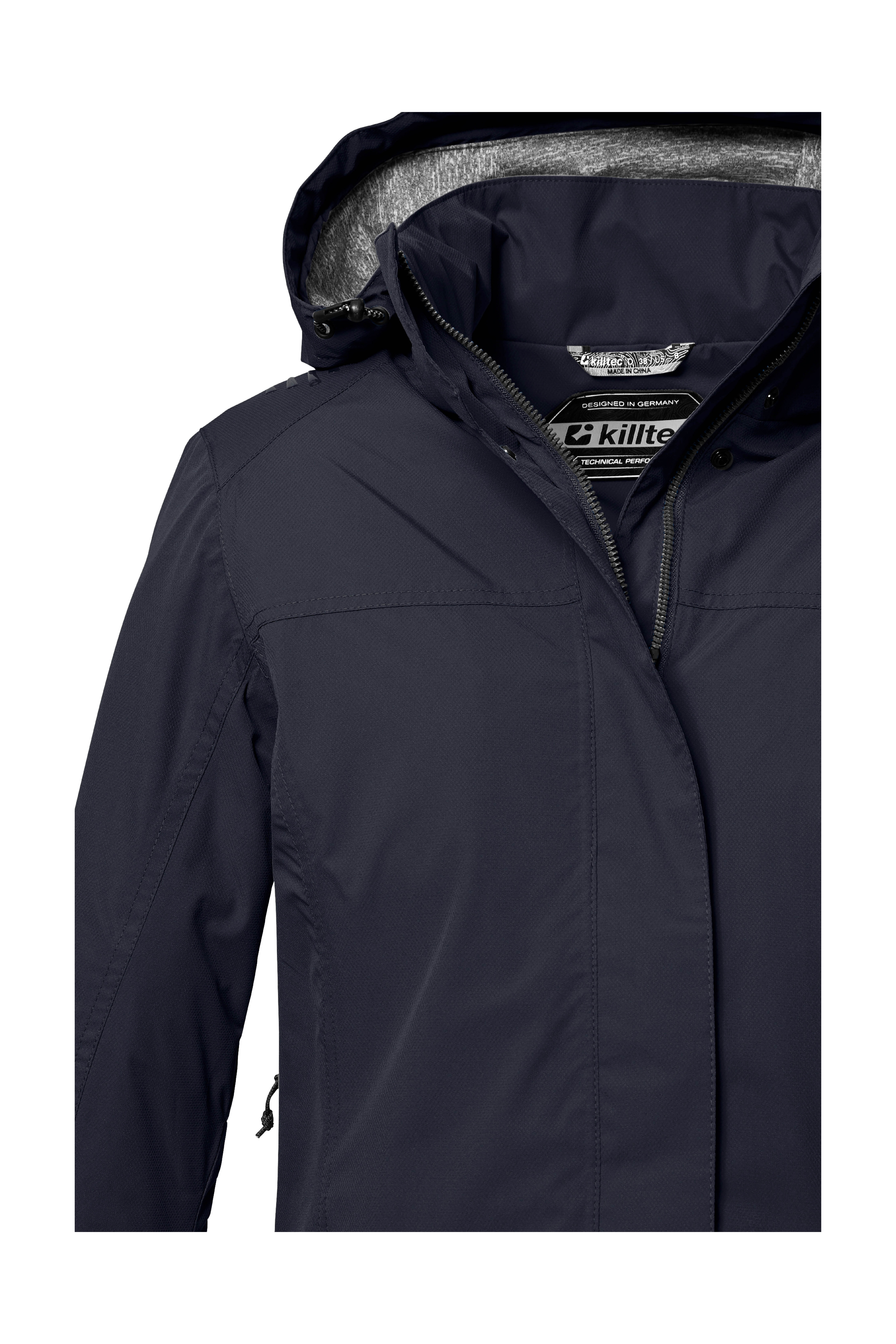 Thumbnail - Killtec Outdoorjacke "KOS 11 WMN JCKT" Wasserdichte, atmungsaktive Damenjacke mit verstellbarer Kapuze