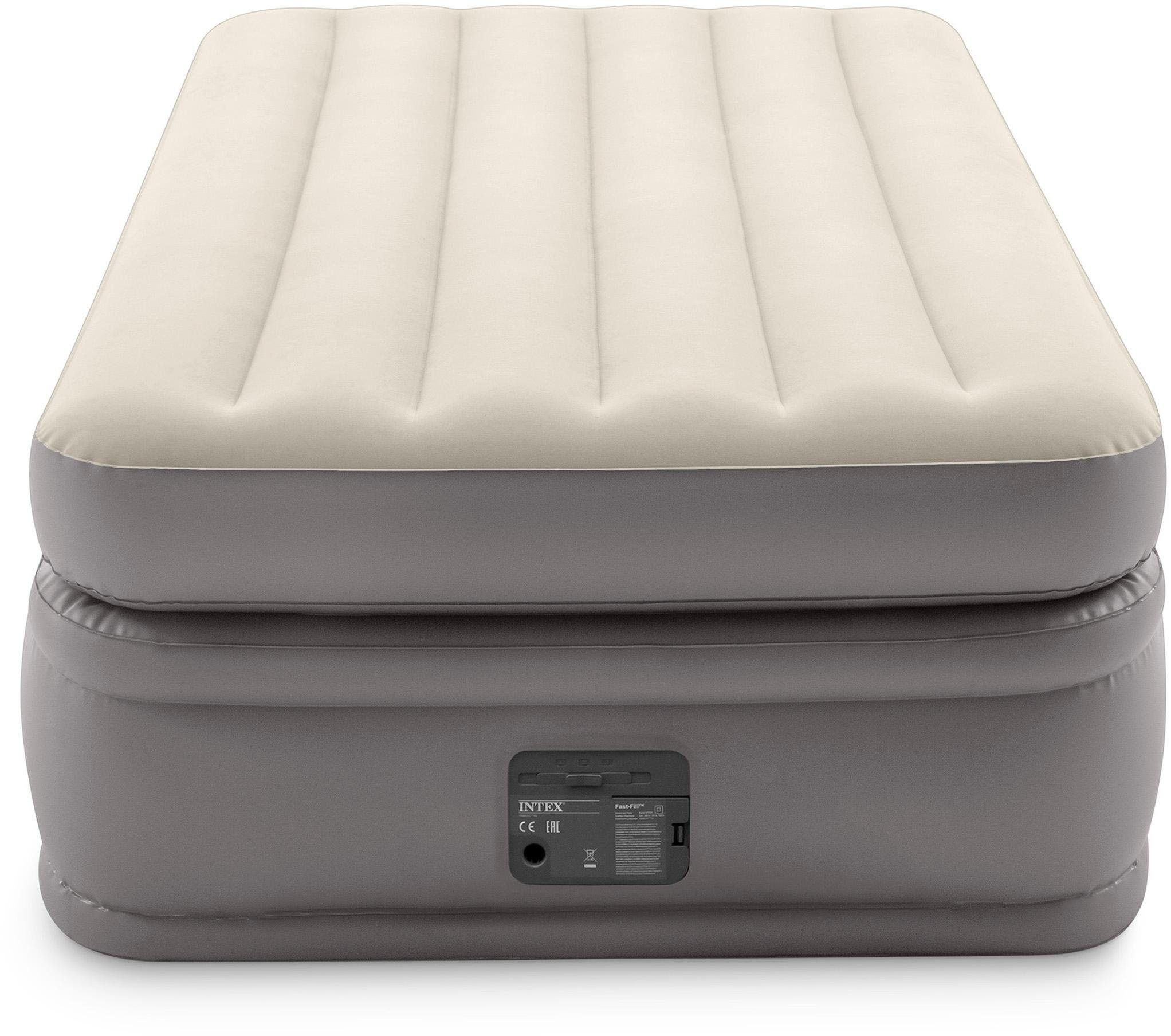 Intex Luftbett »DURA-BEAM® Prime Comfort Elevated Airbed«, (Set, 2, mit Transporttasche)