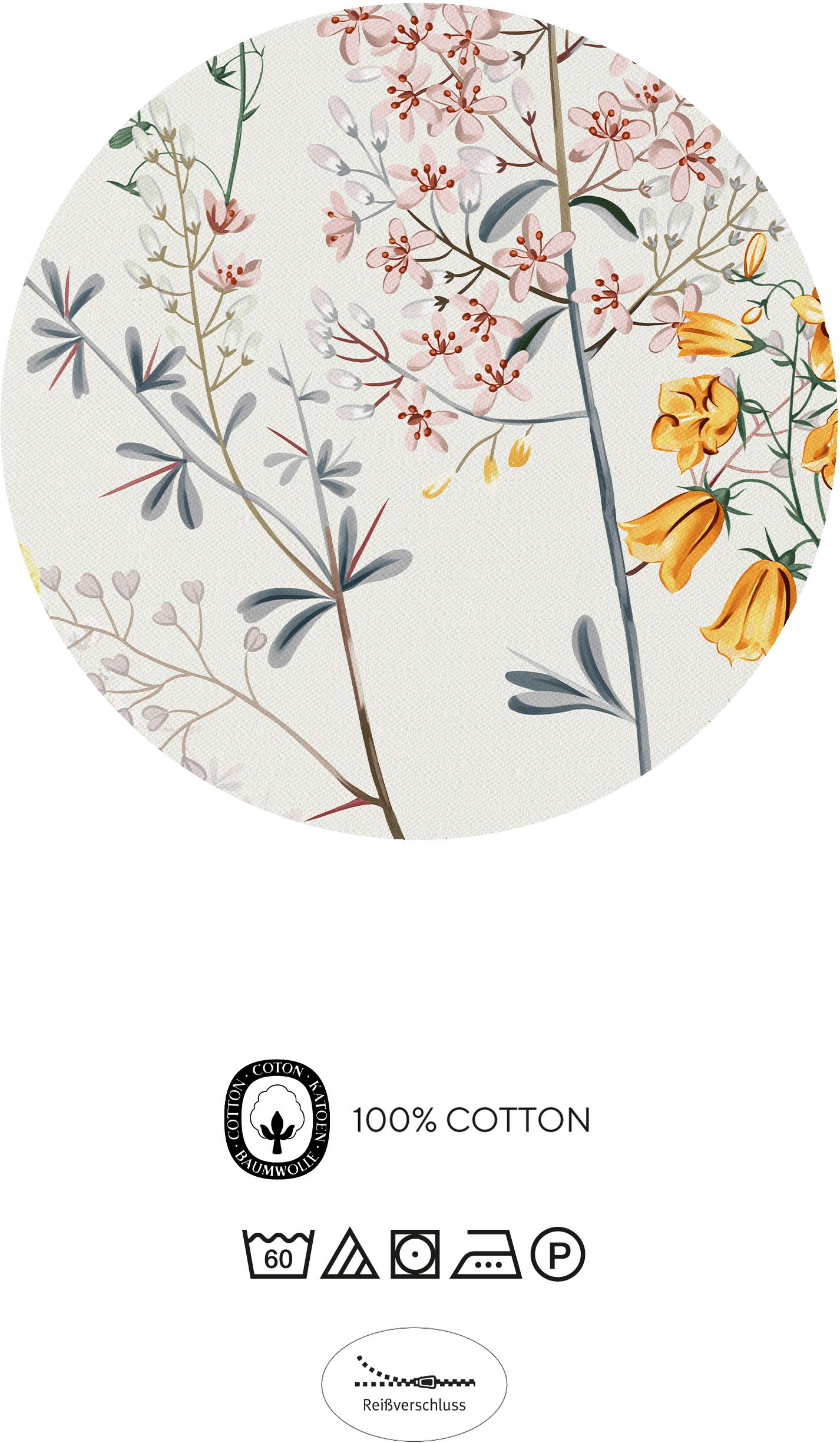 Biberna Bettwäsche »616321« 2 feiner Glanz + weicher Griff, pflegeleicht, ganzjährig einsetzbar, RV