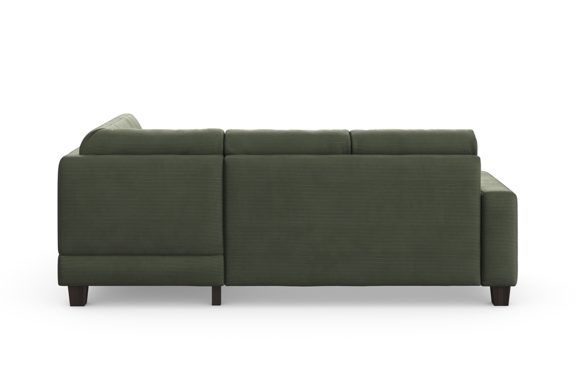 Home affaire Ecksofa »Summer L-Form«, mit Ottomane, mit oder ohne Bettfunktion und Bettkasten, Cord-Bezug