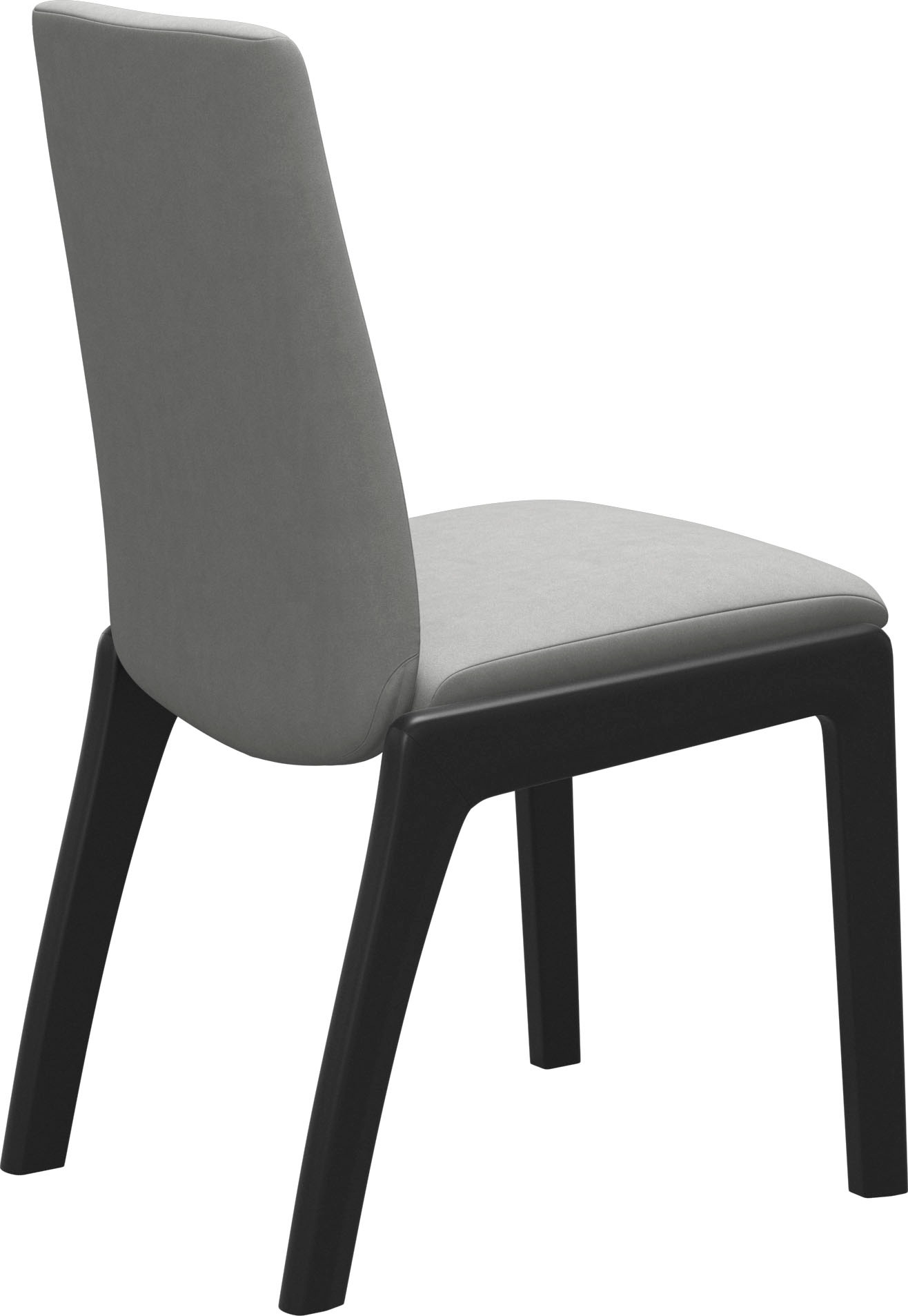 Stressless® Polsterstuhl »Laurel«, Microfaser DINAMICA, Low Back, Größe M, mit abgerundeten Beinen in Schwarz