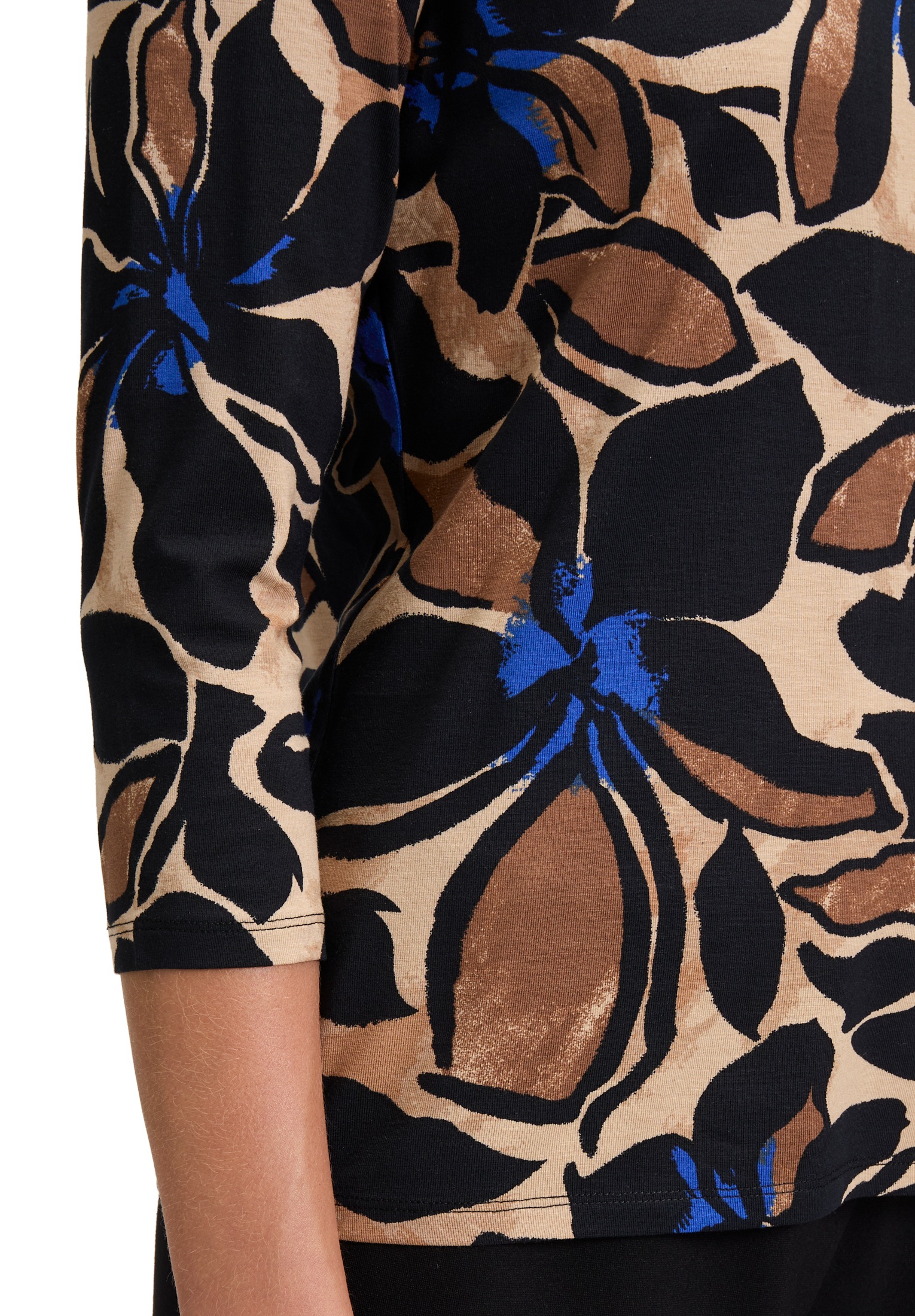 Betty Barclay 3/4-Arm-Shirt "Betty Barclay Basic Shirt mit Print", (1 tlg.) günstig online kaufen
