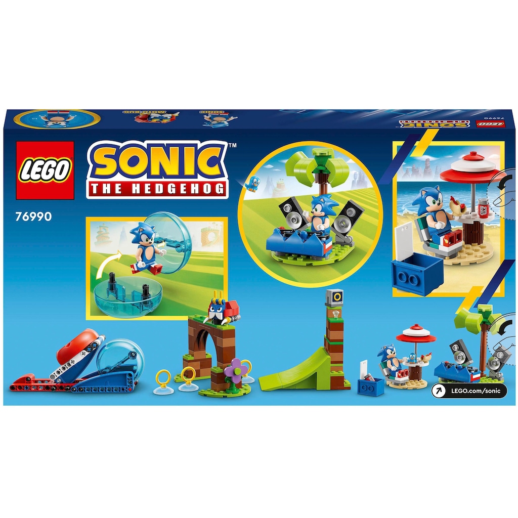 LEGO® Konstruktionsspielsteine »Sonics Kugel-Challenge (76990), LEGO® Sonic«, (292 St.)