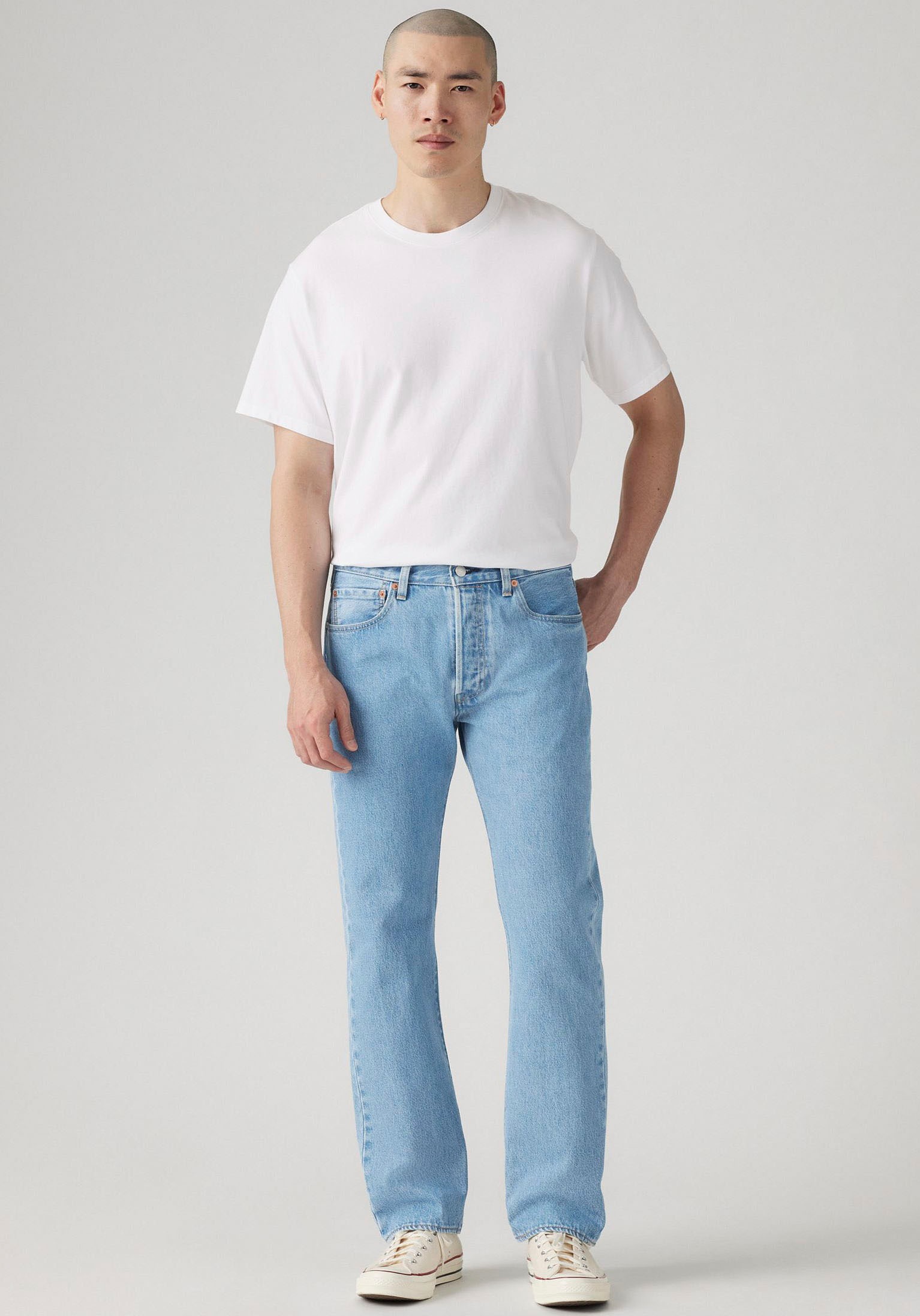 Levis Straight-Jeans "501 LEVIS ORIGINAL", mit Markenlabel günstig online kaufen