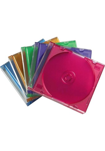 Hama CD-Hülle »CD-Leerhülle Slim 25er-Pack Farbig Schutzhülle für CDs versch. Farben« kaufen