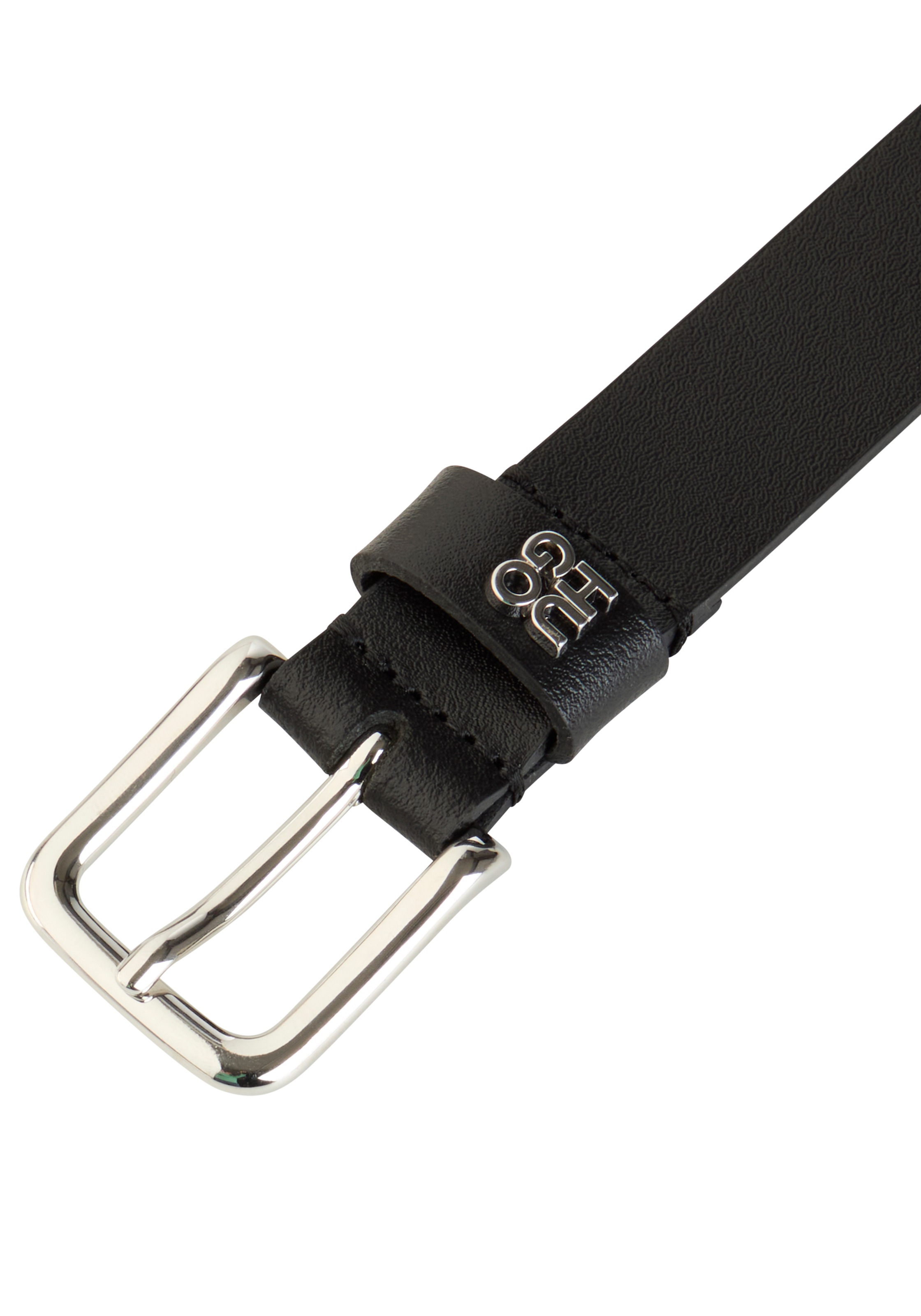 Thumbnail - HUGO Ledergürtel "Tina HU-GO" mit Logo-Pin