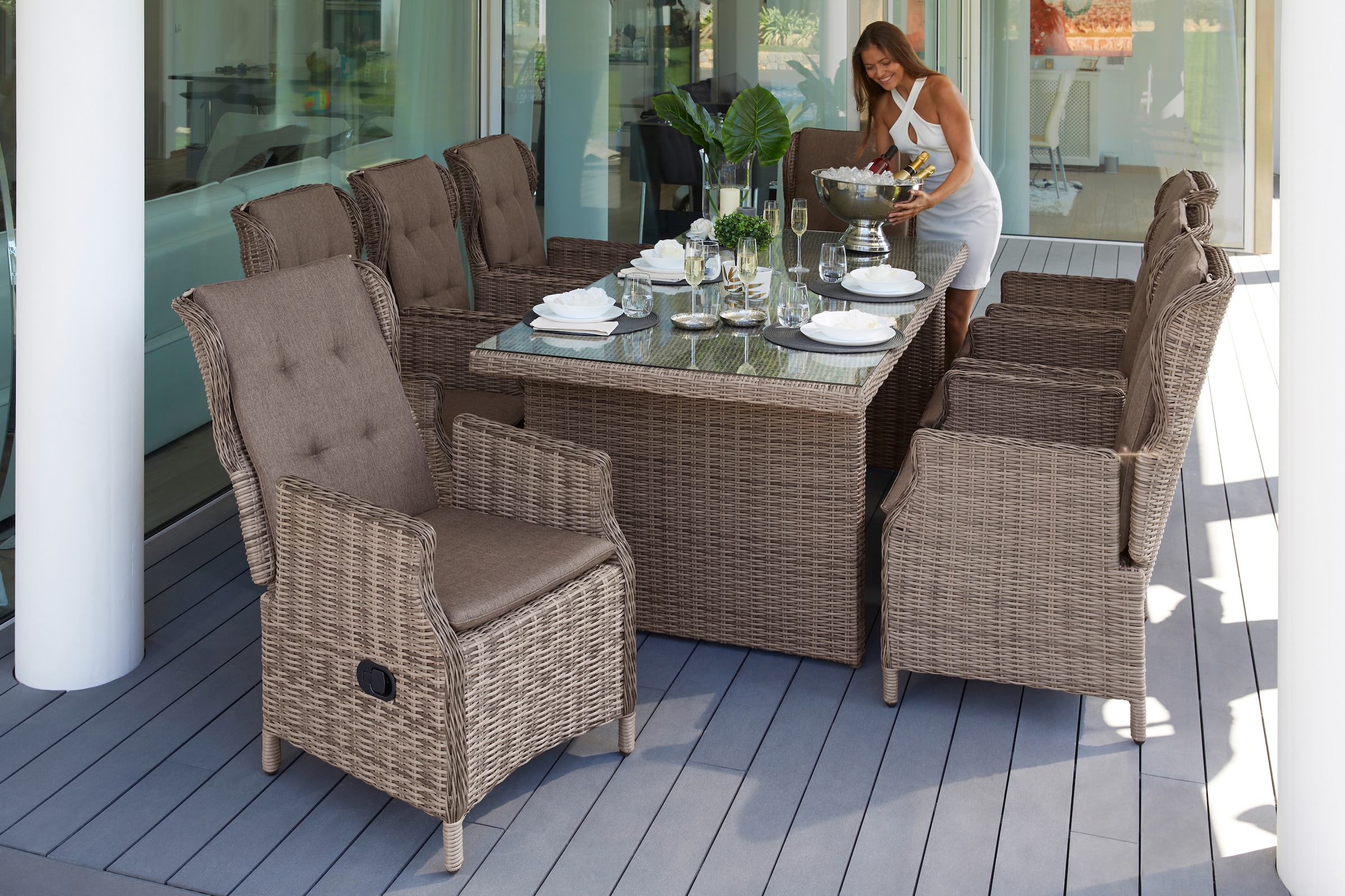 MERXX Garten-Essgruppe "Riviera" günstig online kaufen