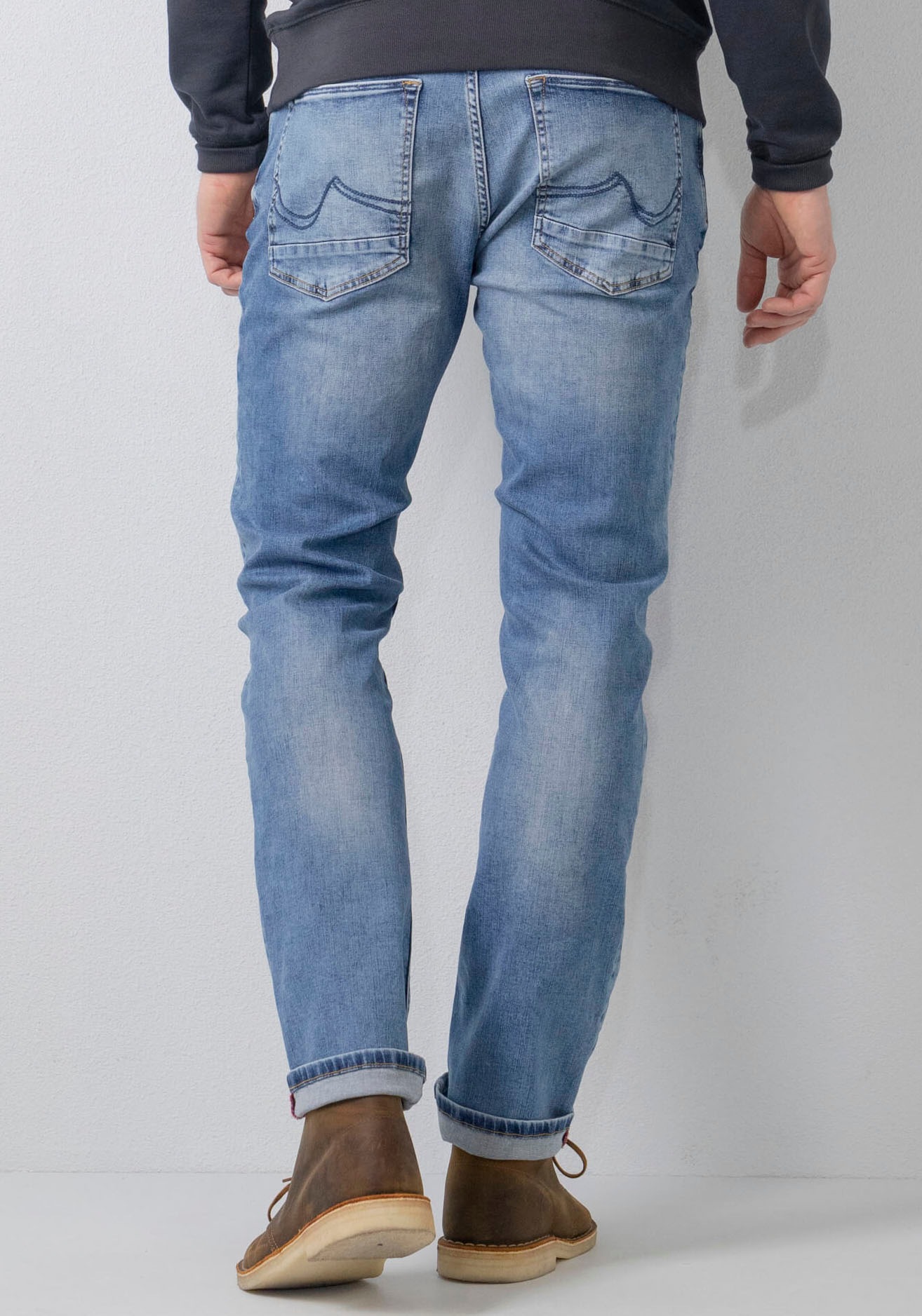 Petrol Industries Regular-fit-Jeans "RUSSEL", mit Fade-out Effekten günstig online kaufen