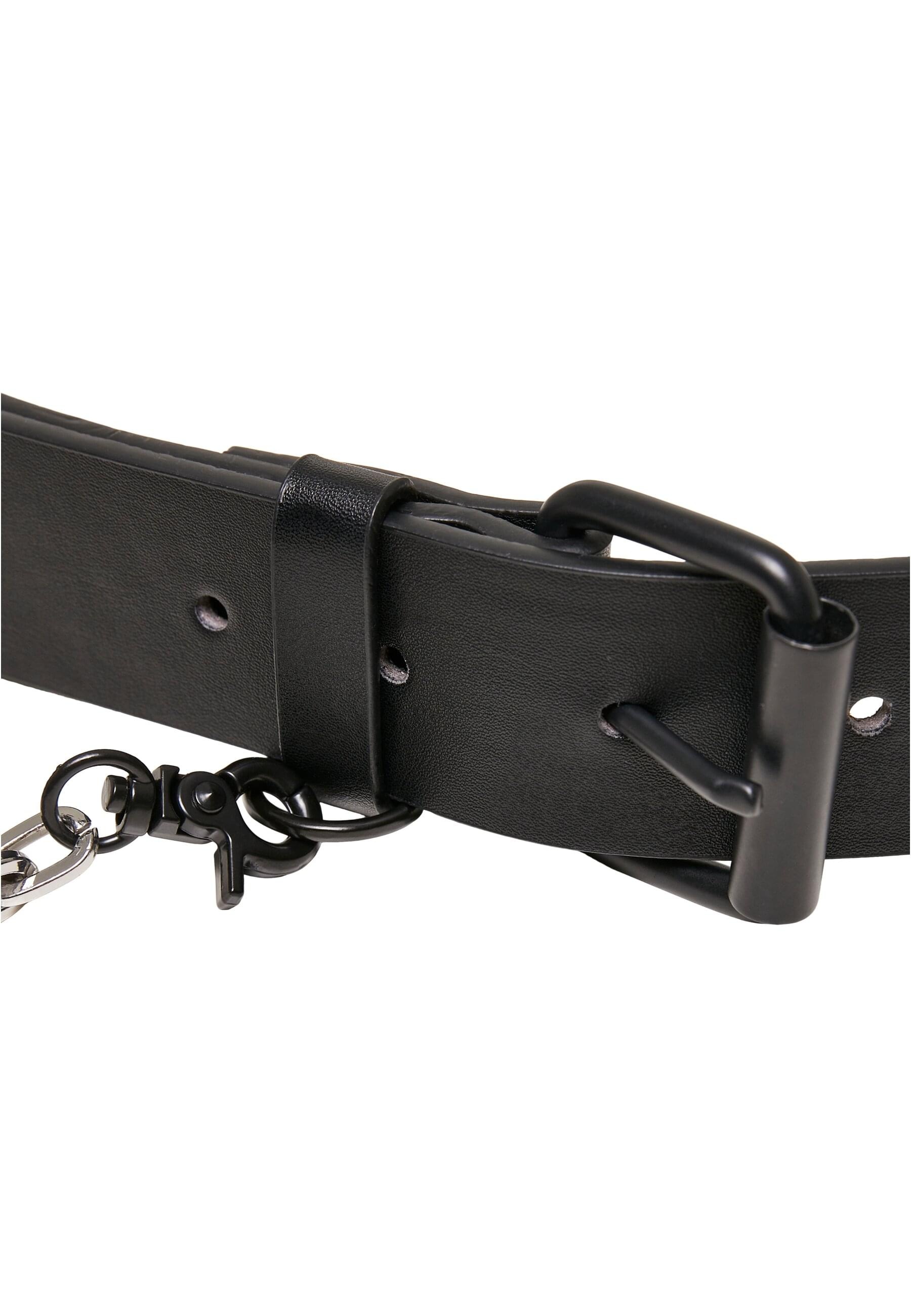 URBAN CLASSICS Hüftgürtel »Urban Classics Unisex Imitation Leather Belt With Metal Chain«