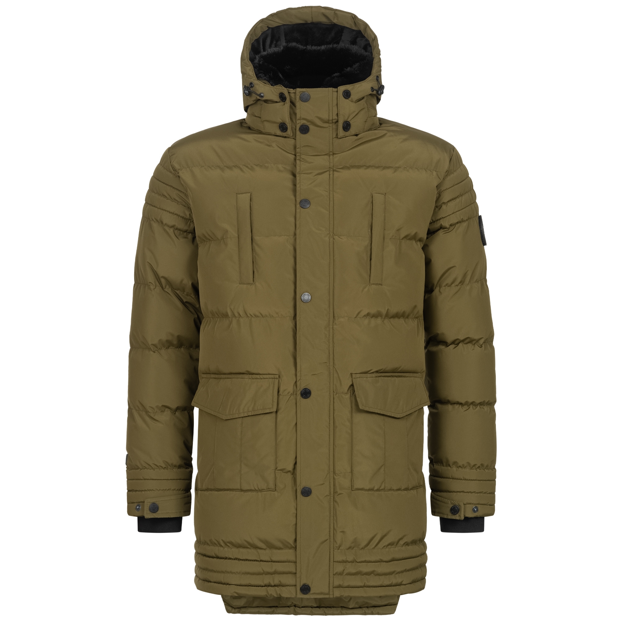 Alessandro Salvarini Winterjacke »ASVenico«, mit Teddyfelleinsatz