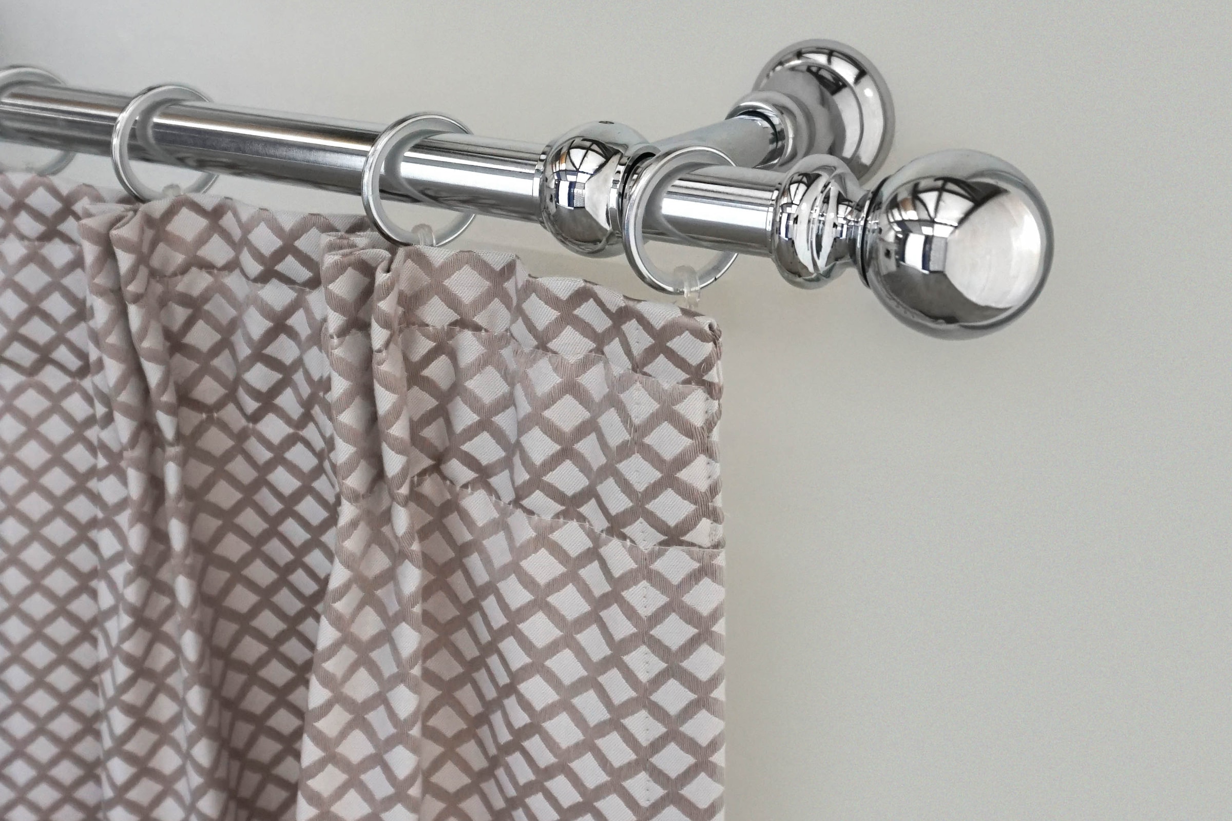 GARESA Gardinenstange "ANDREA" Ø 20 mm 1 läufig-läufig Wunschmaßlänge Vorha günstig online kaufen