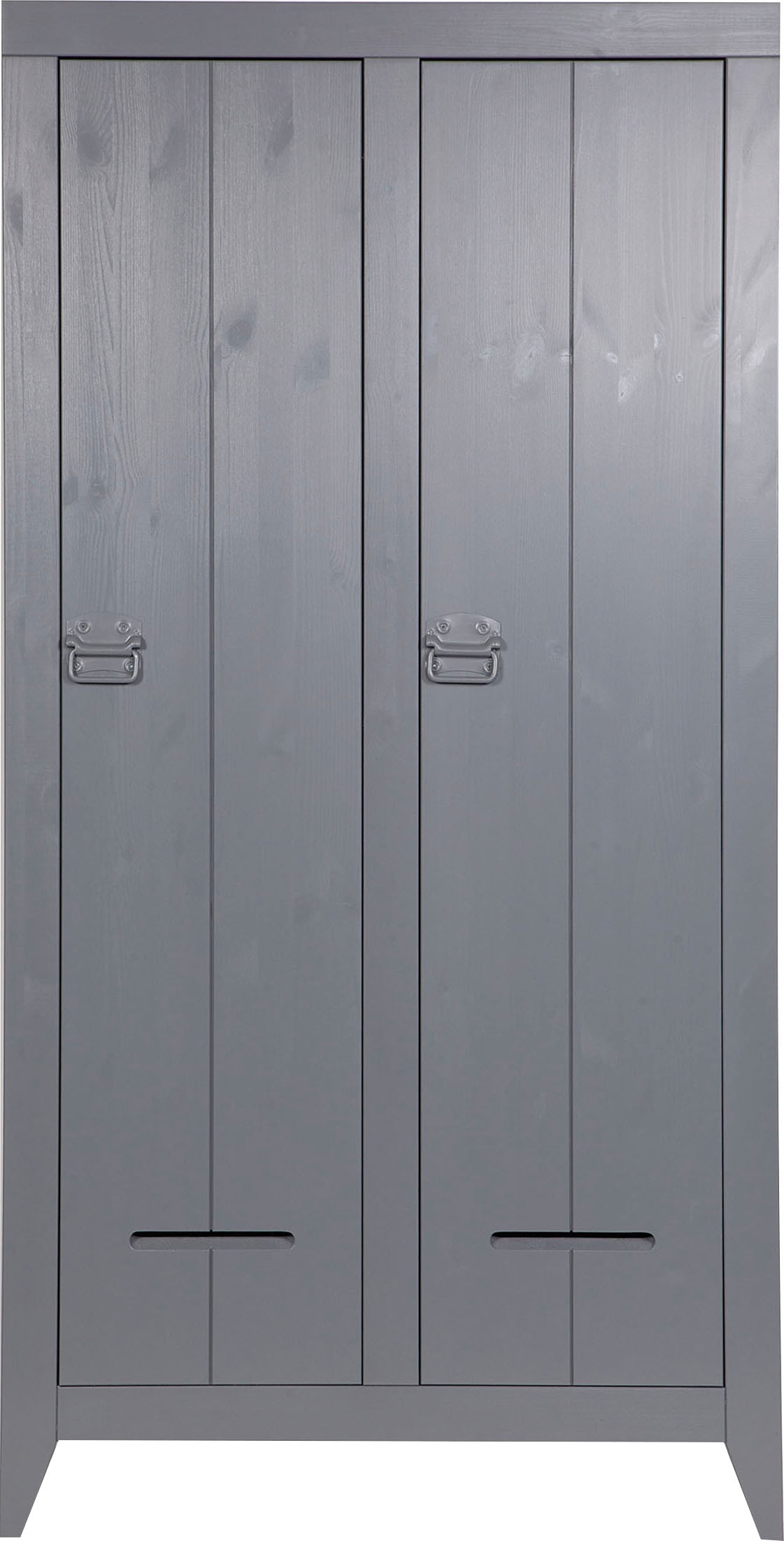 WOOOD Garderobenschrank "Kluis", 2-türig, mit Metallgriffen, H 190 cm x B 95 cm