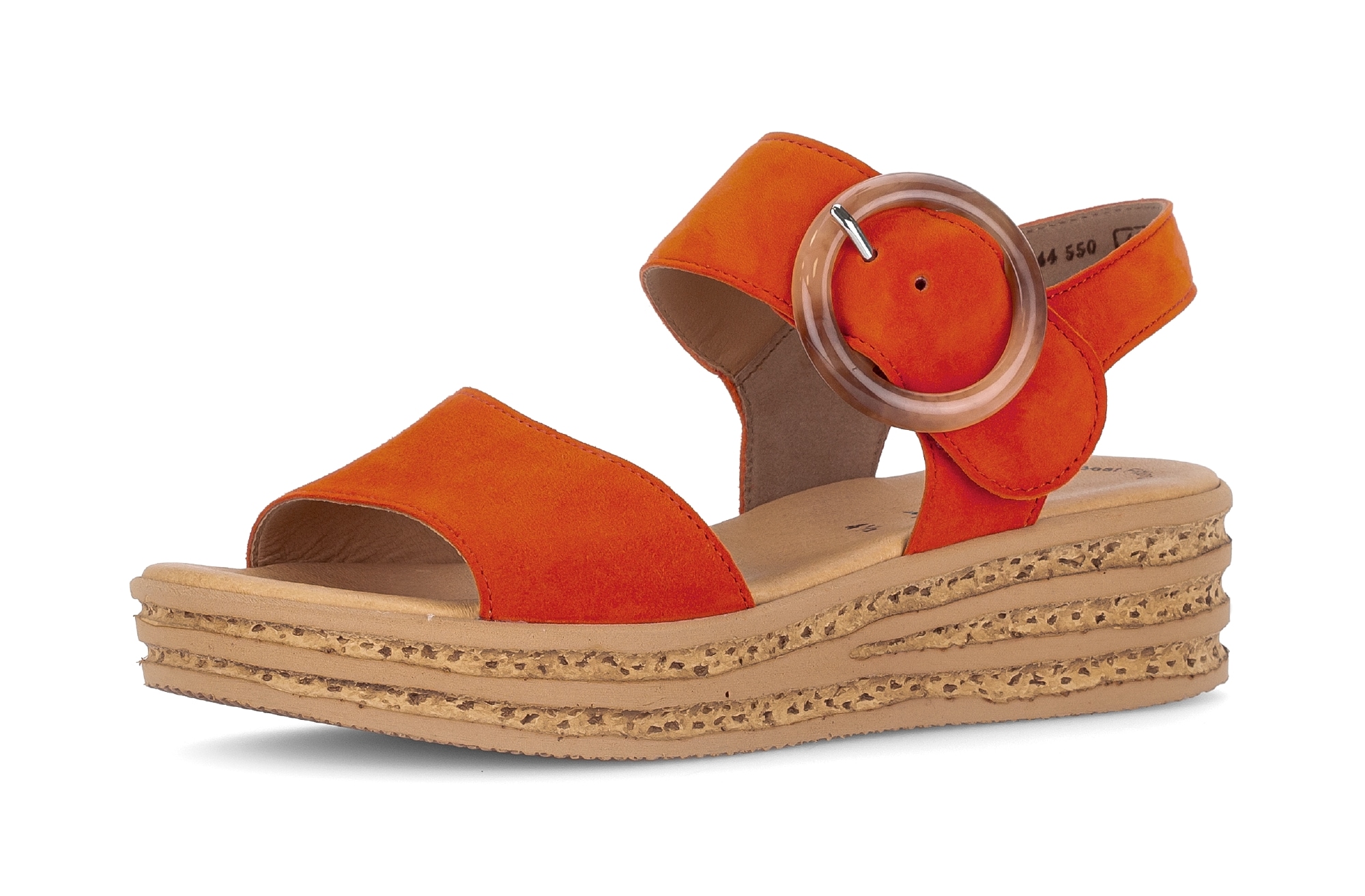 Gabor, Plateau, Sommerschuh, Sandale mit trendigem Zierschnalle günstig online kaufen