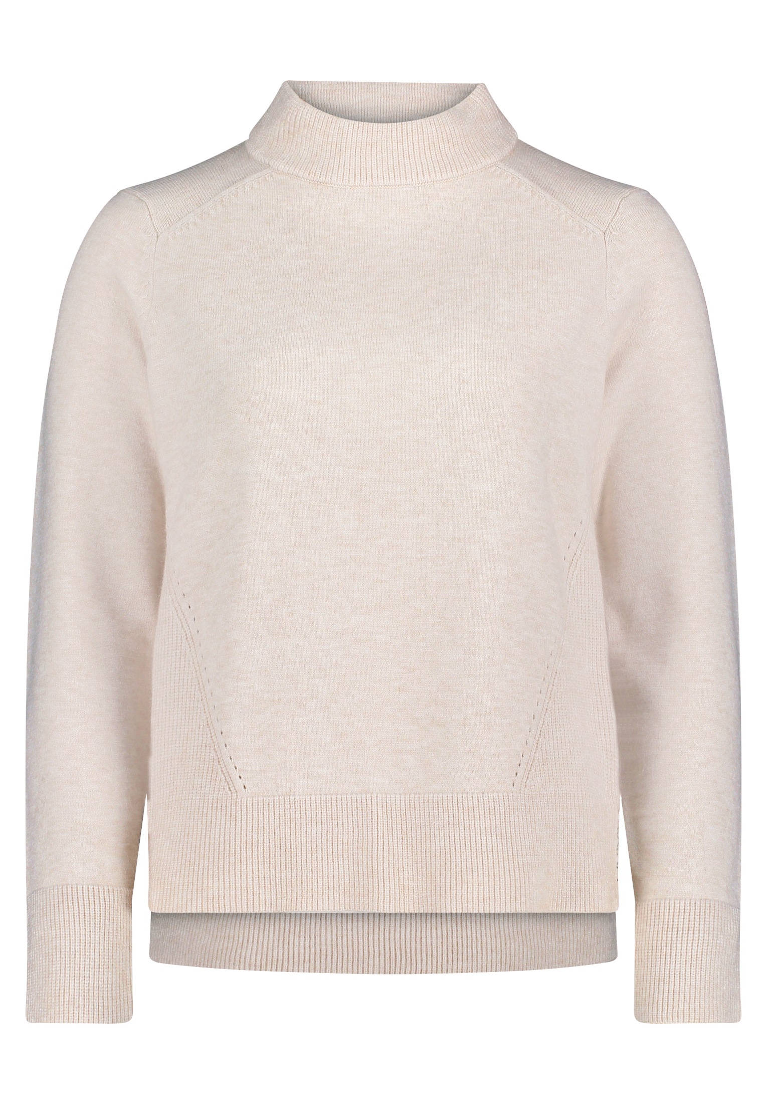 Betty Barclay Strickpullover »Betty Barclay Feinstrickpullover mit Rippenstruktur«, (1 tlg.), Strass