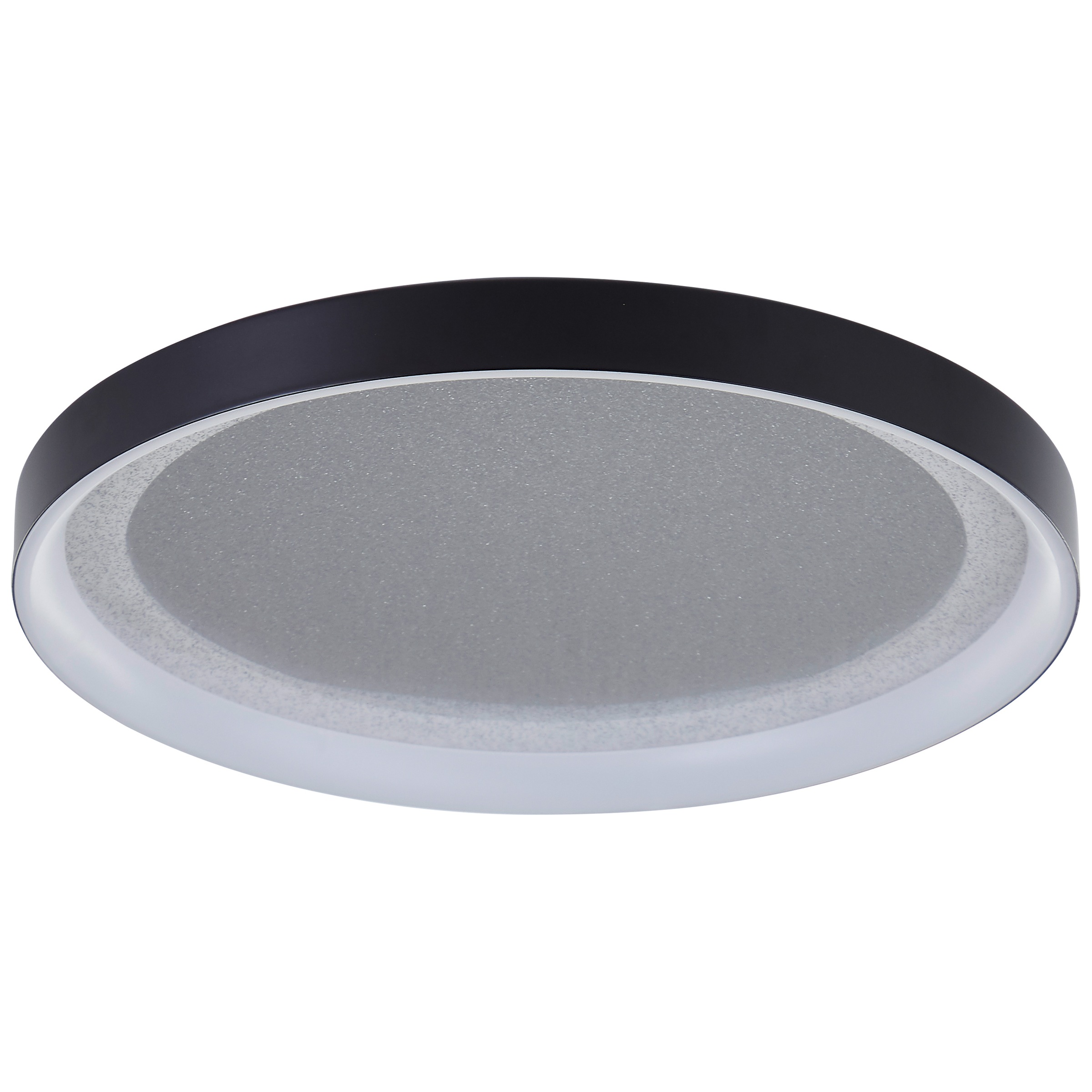 Brilliant LED Deckenleuchte »Quito«, LED-Deckenlampe, 33 cm, Glitzereffekt, 2700 lm, 3000 K, schwarz