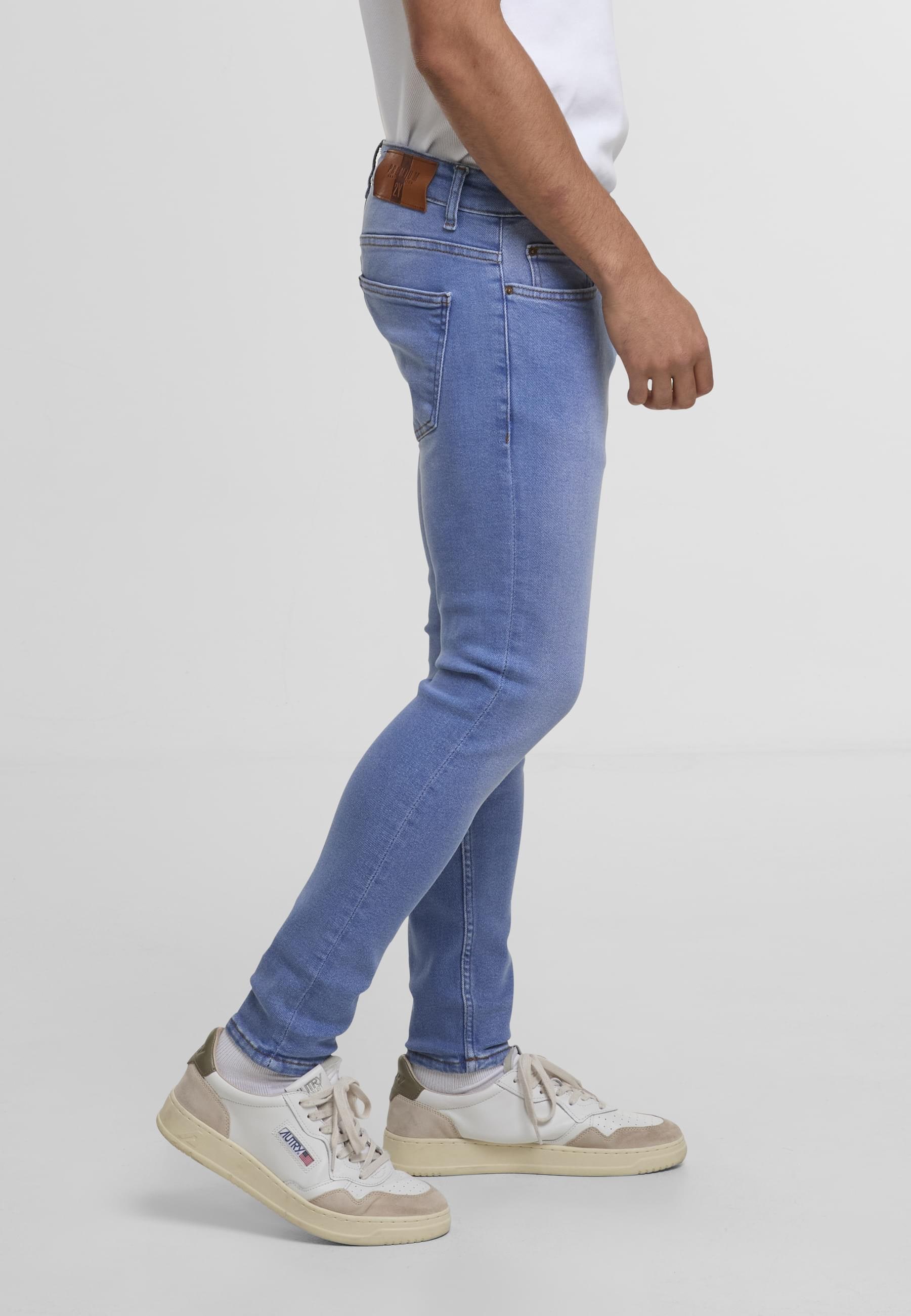 2Y Studios Bequeme Jeans »2Y Studios Herren 2Y Basic Cropped Skinny Fit Denim«