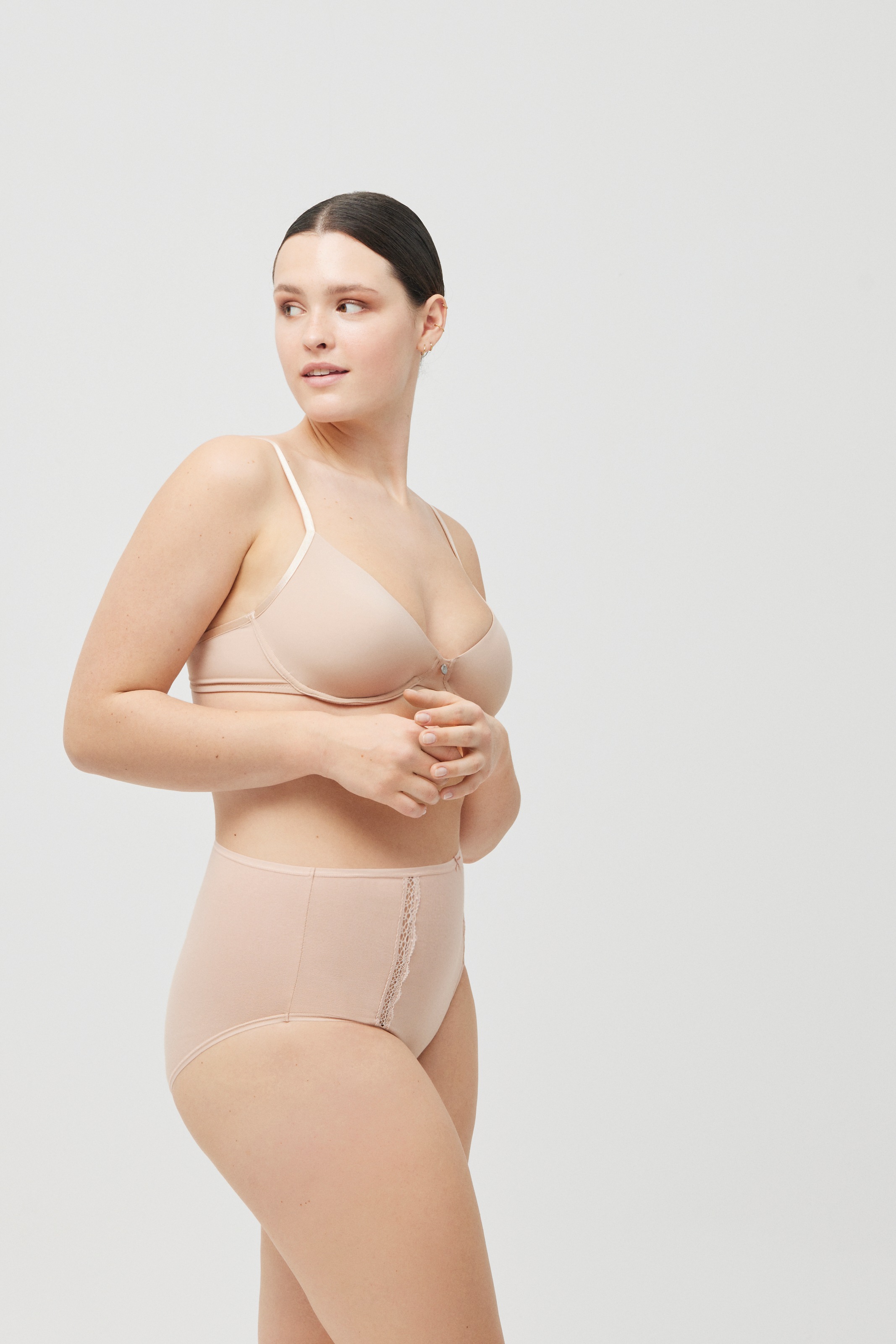 Thumbnail - YSABEL MORA Taillenslip 3er Pack, Spitze, elastisch, weich, formend, Baumwollmix