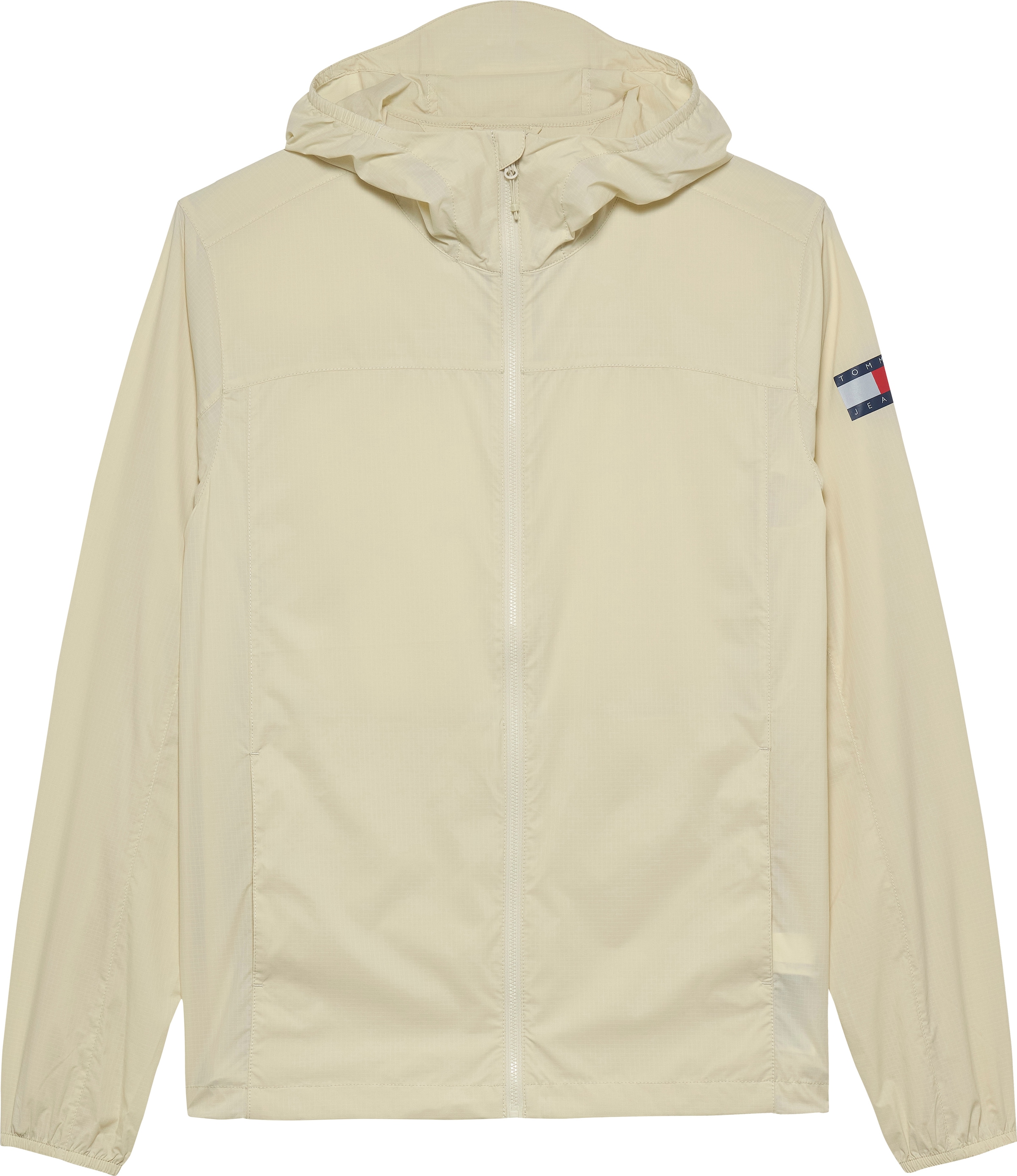 Tommy Jeans Outdoorjacke »TJM OUTDOOR SHELL JACKET EXT«, mit Kapuze, Mit Rundhalsausschnitt